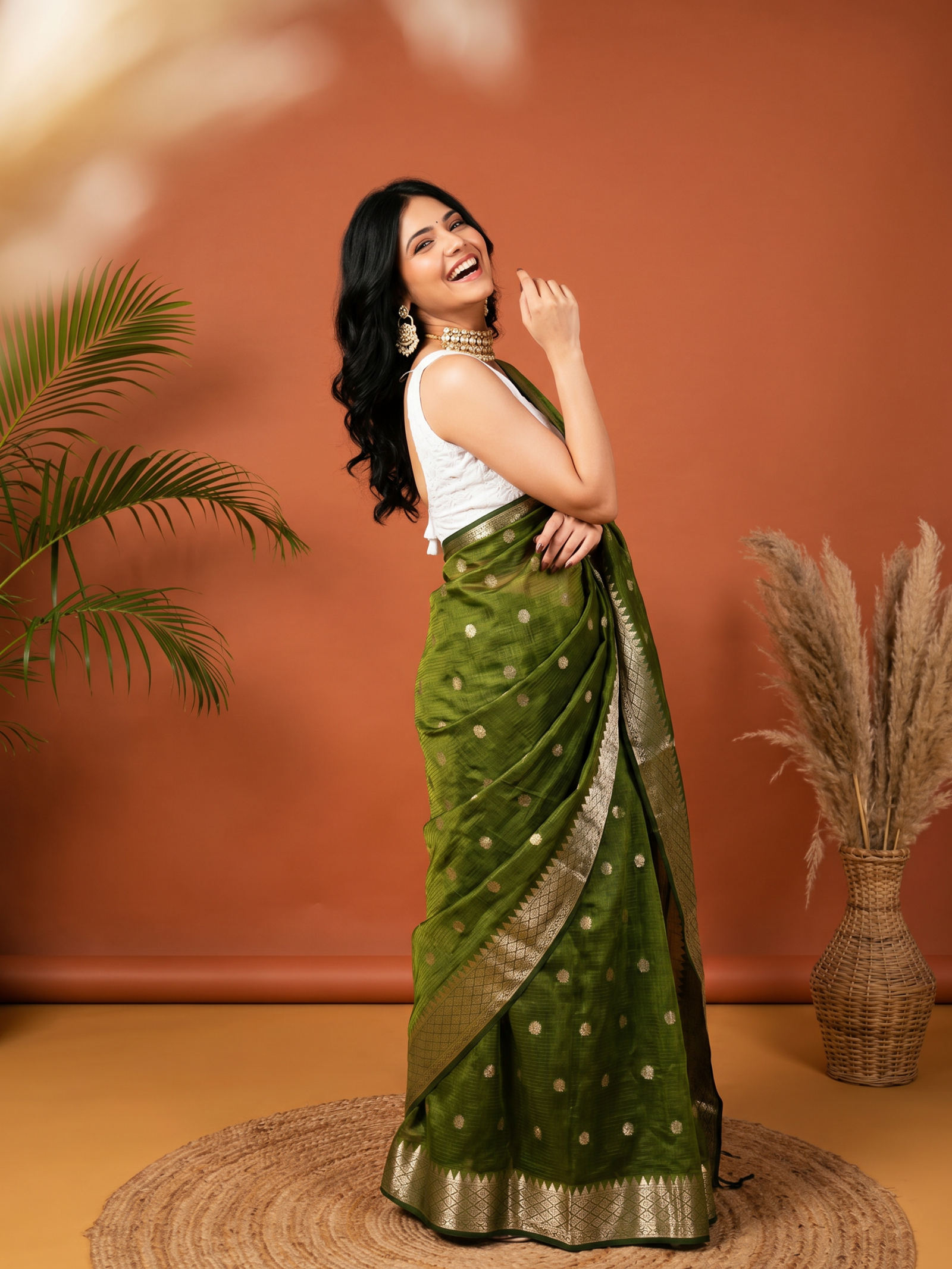 Noor Jaal Banarasi Cotton Saree