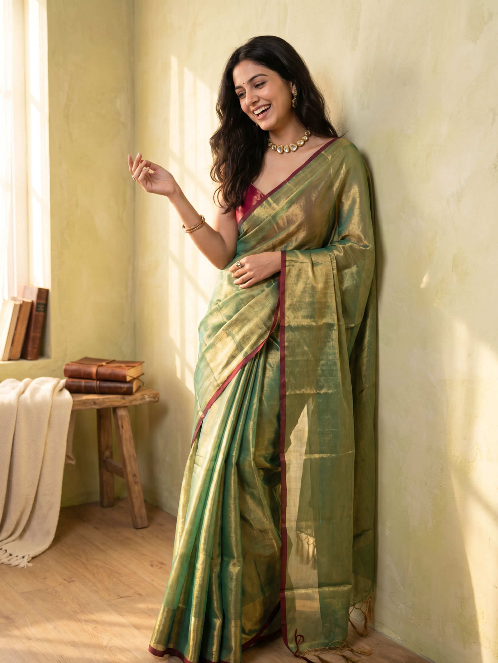 Sundori Cotton Tissue Saree