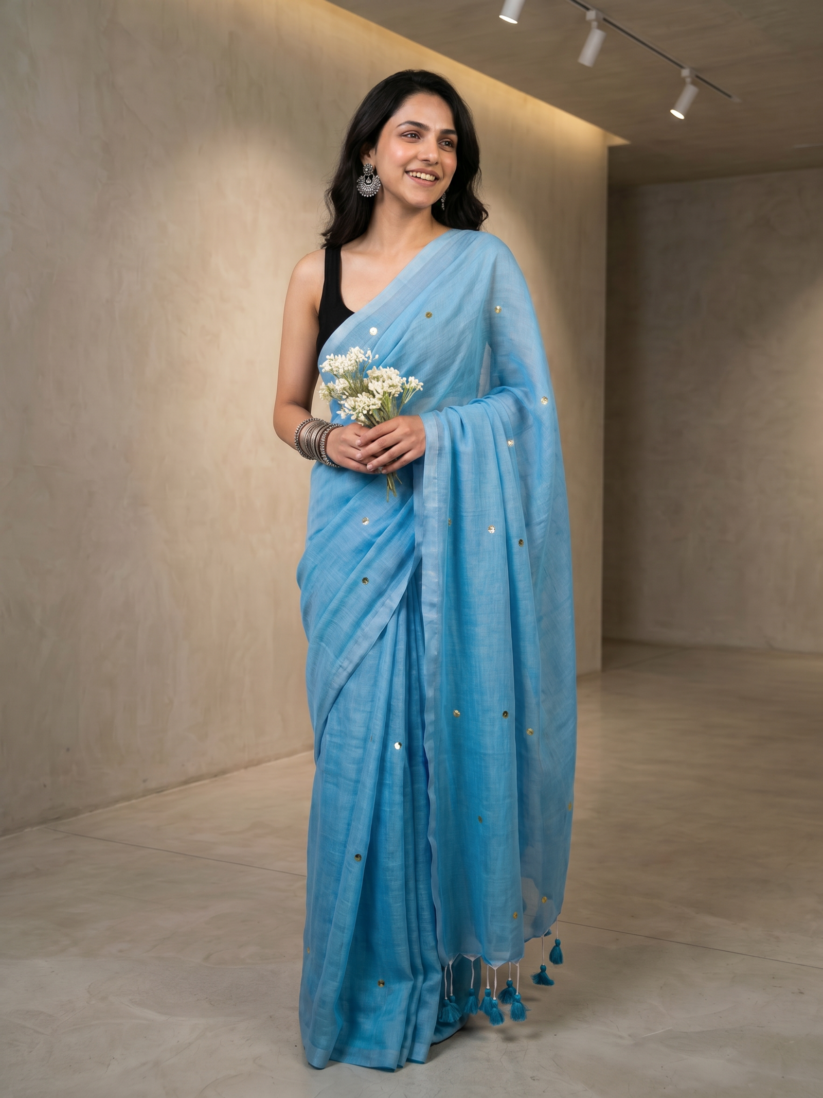Aakash Cotton Saree