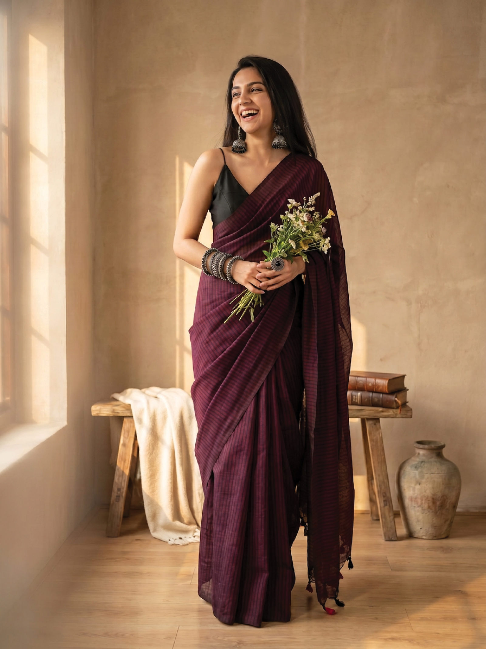 Ira Cotton Saree