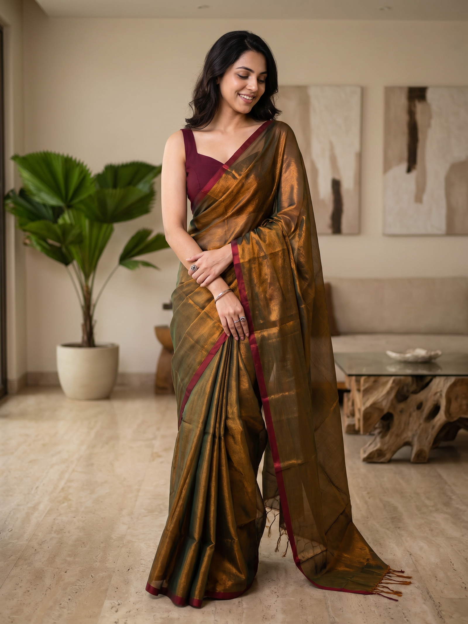 Apurbo Cotton Tissue Saree
