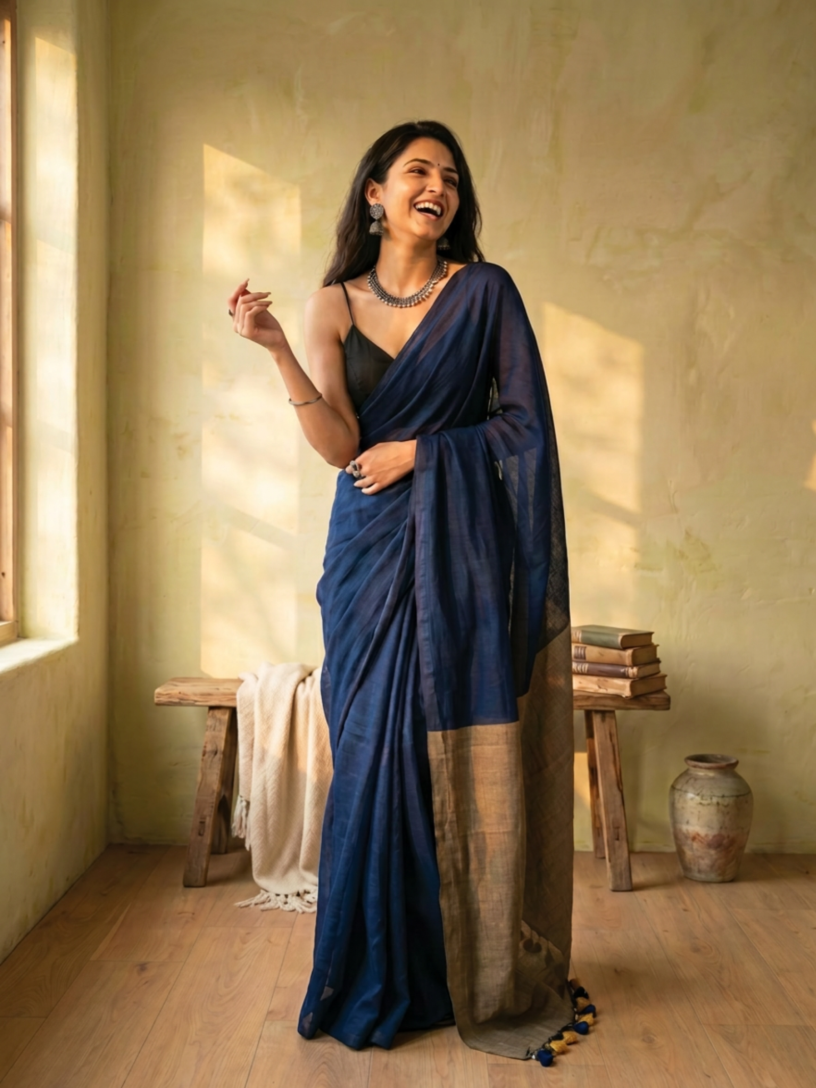 Tempting Cotton Saree