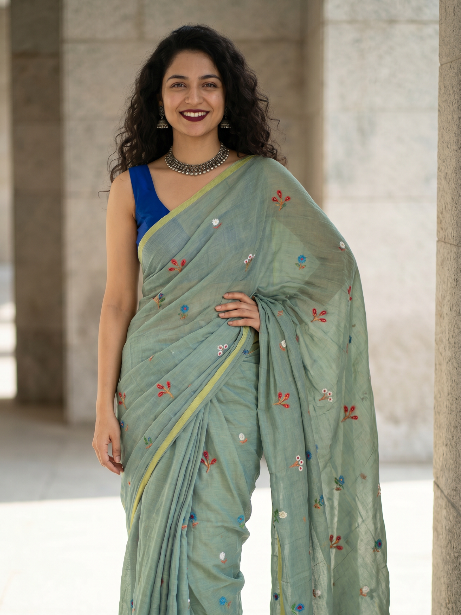 Rimjhim Mulmul Saree