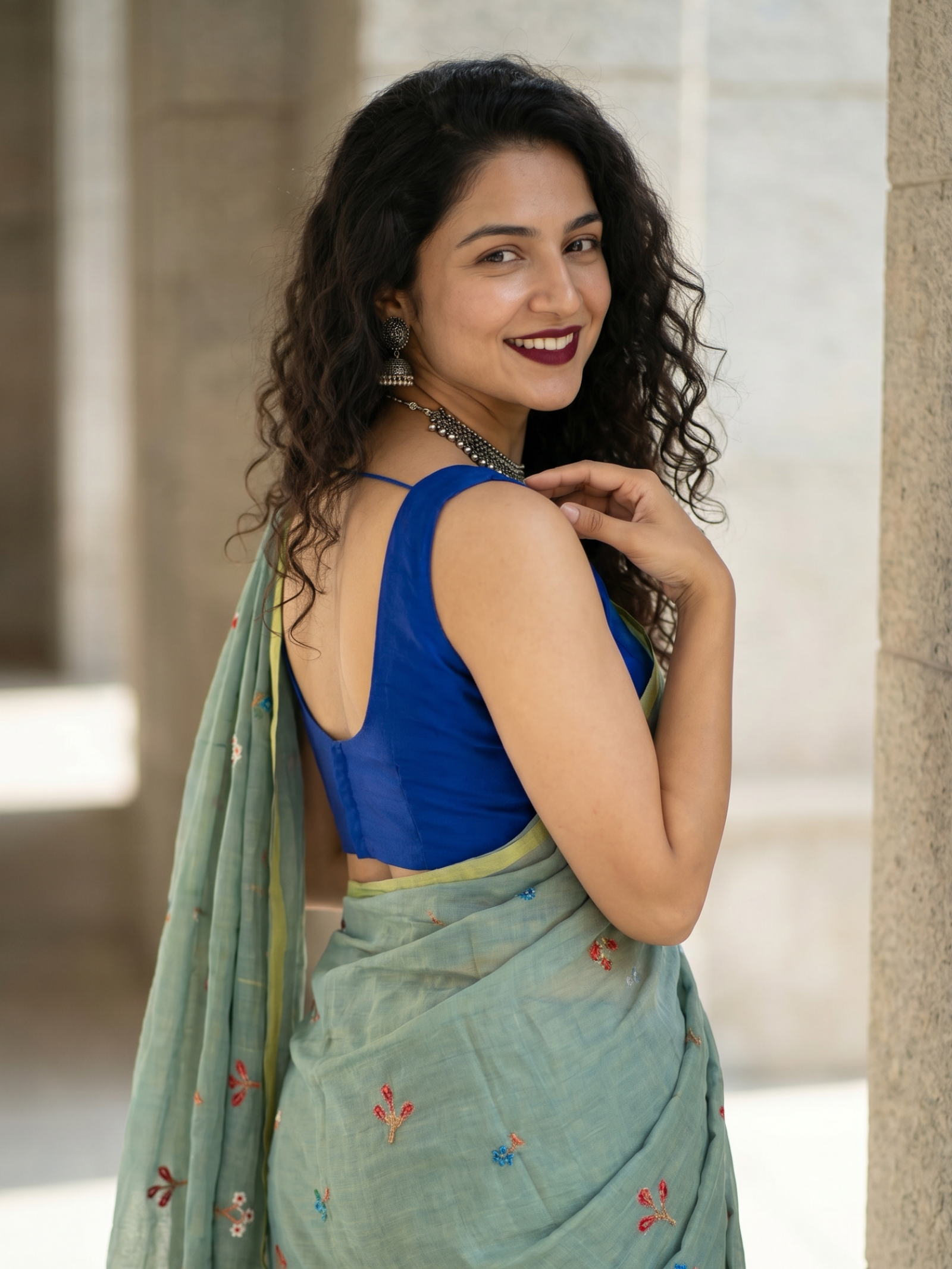 Rimjhim Mulmul Saree