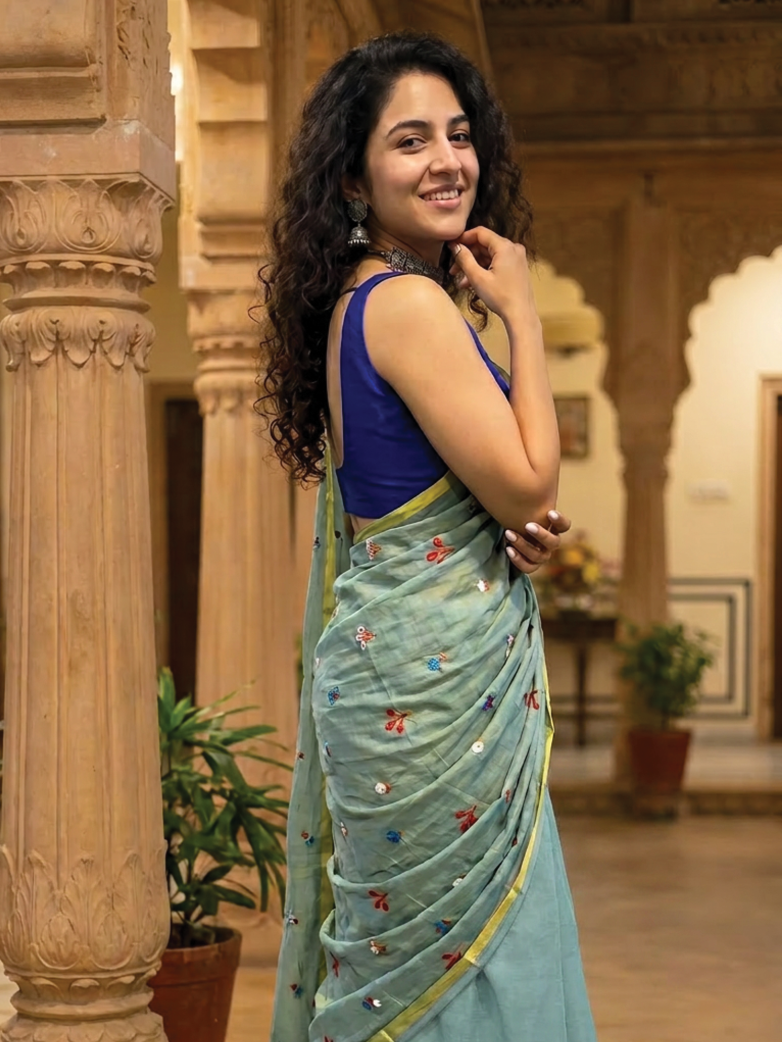 Rimjhim Mulmul Saree