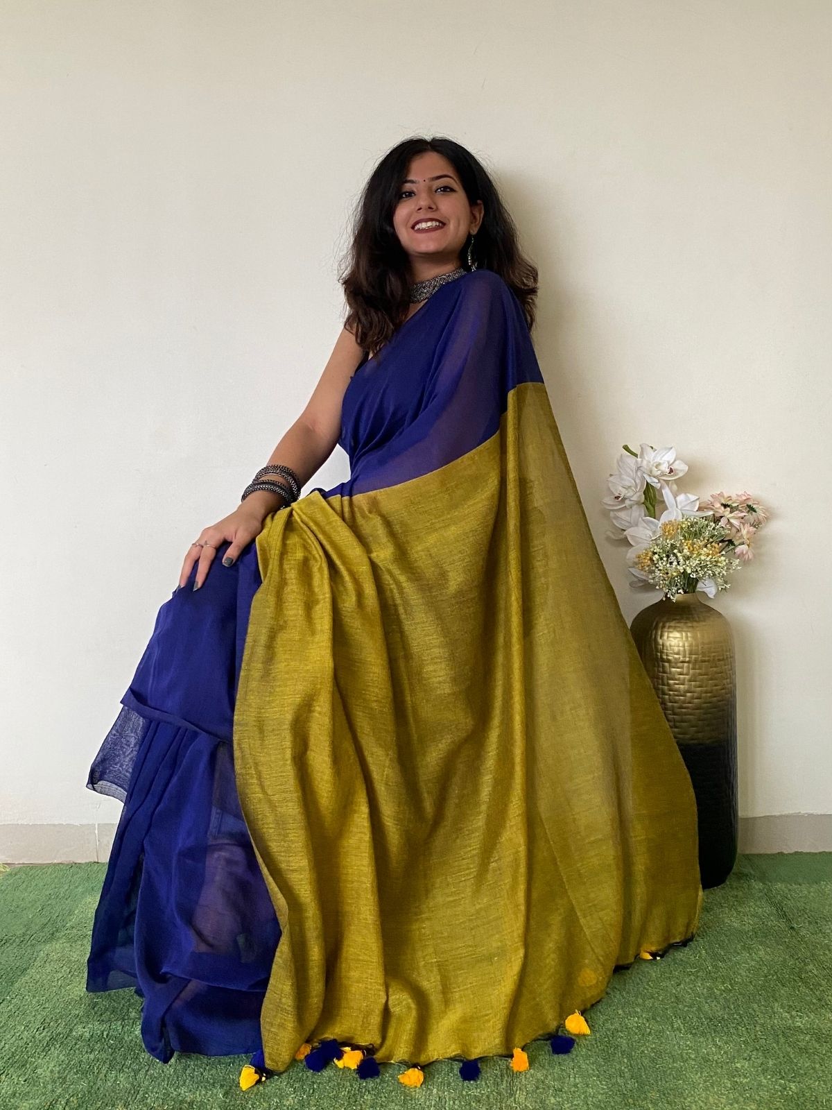 First Love Khadi Cotton Saree