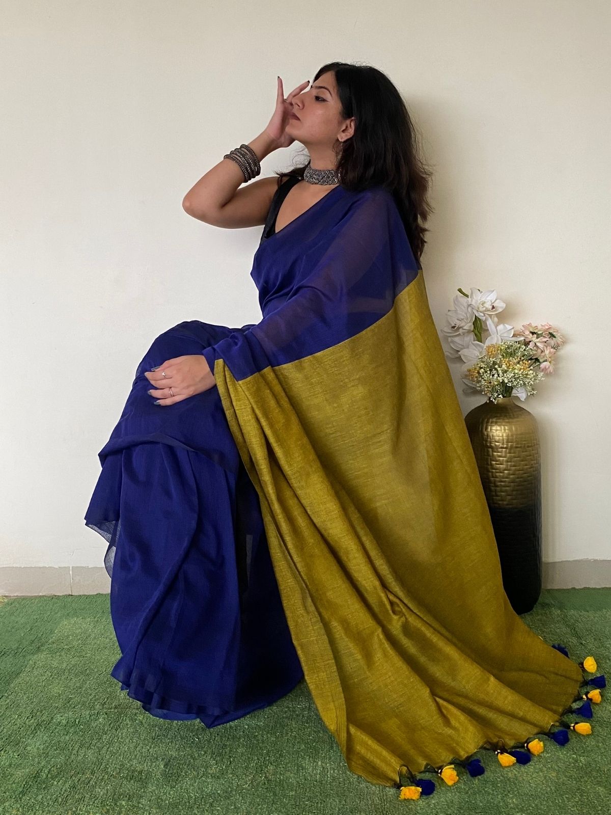 First Love Khadi Cotton Saree