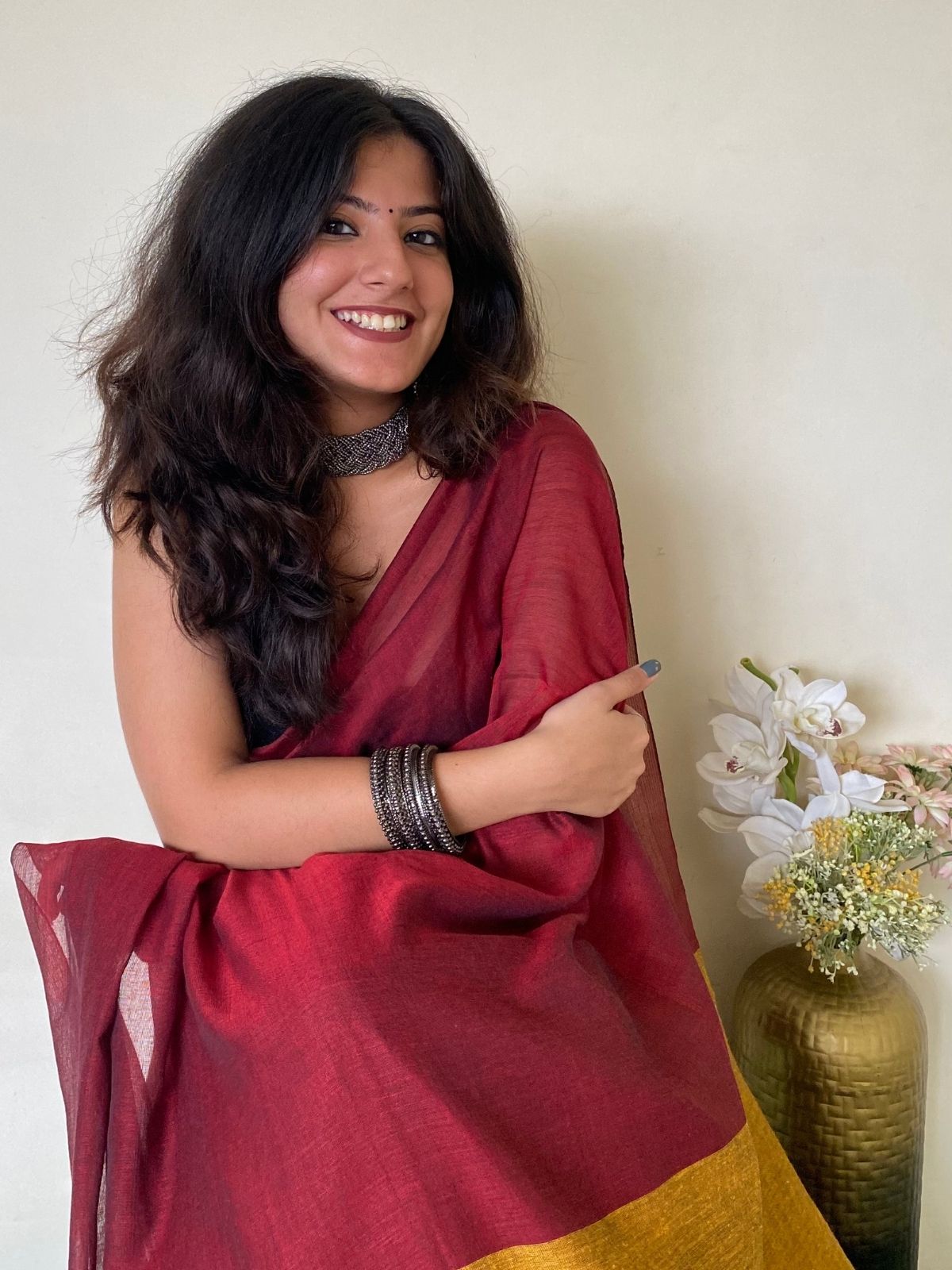Queen Magento Khadi Cotton Saree