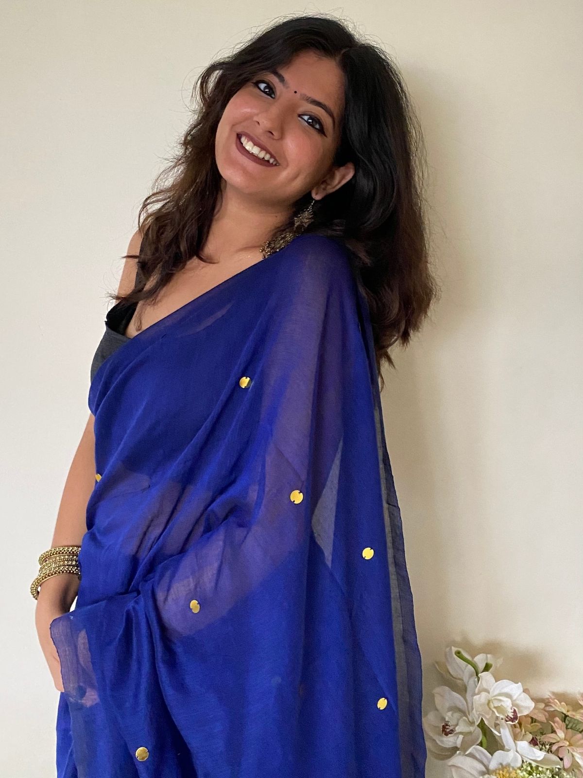 Seaview Khadi Cotton Saree