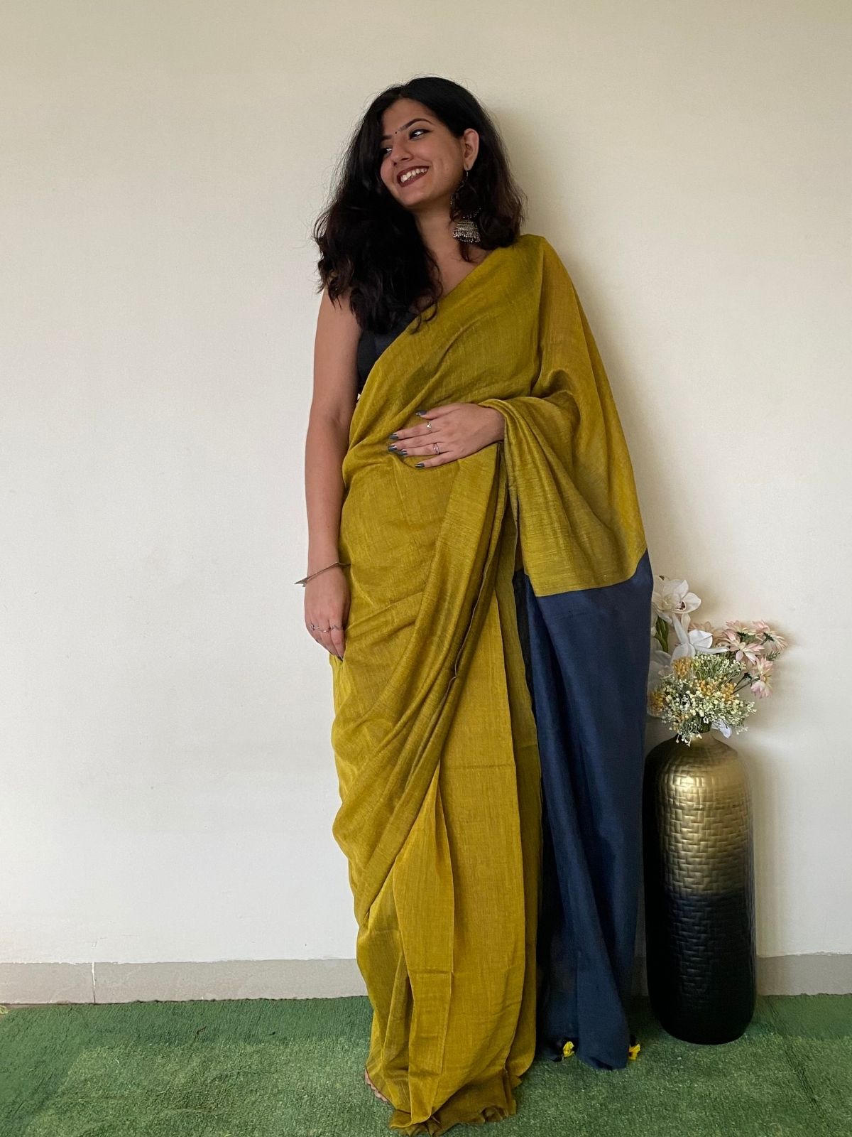 Sorse Khadi Cotton Saree