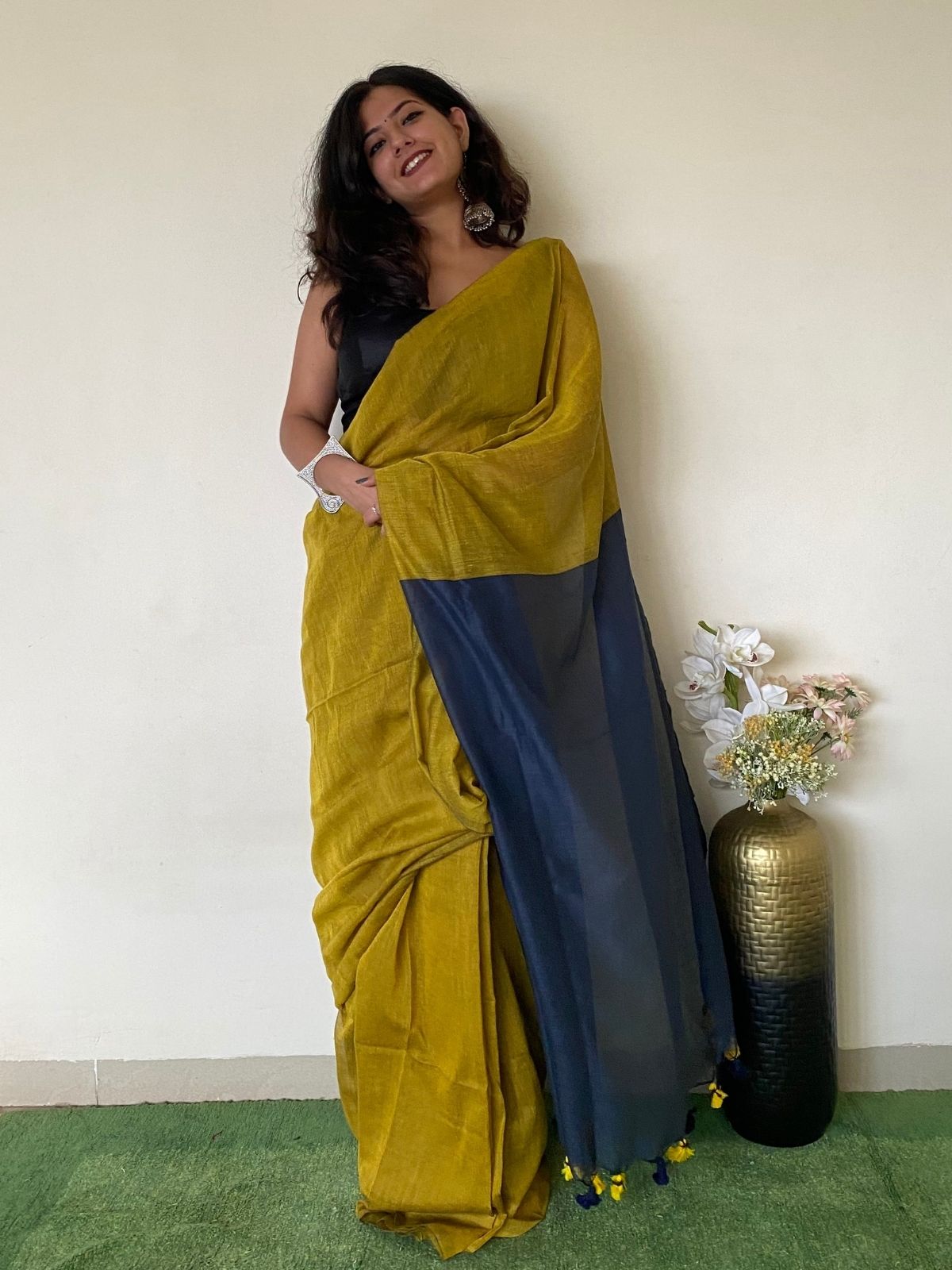 Sorse Khadi Cotton Saree