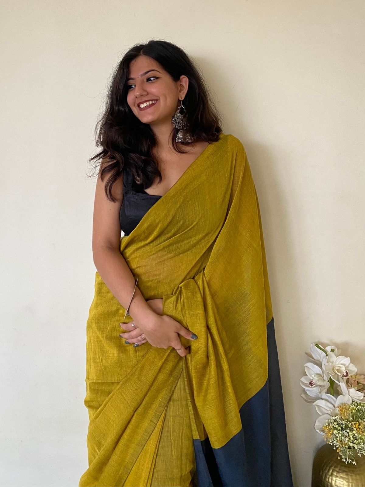 Sorse Khadi Cotton Saree