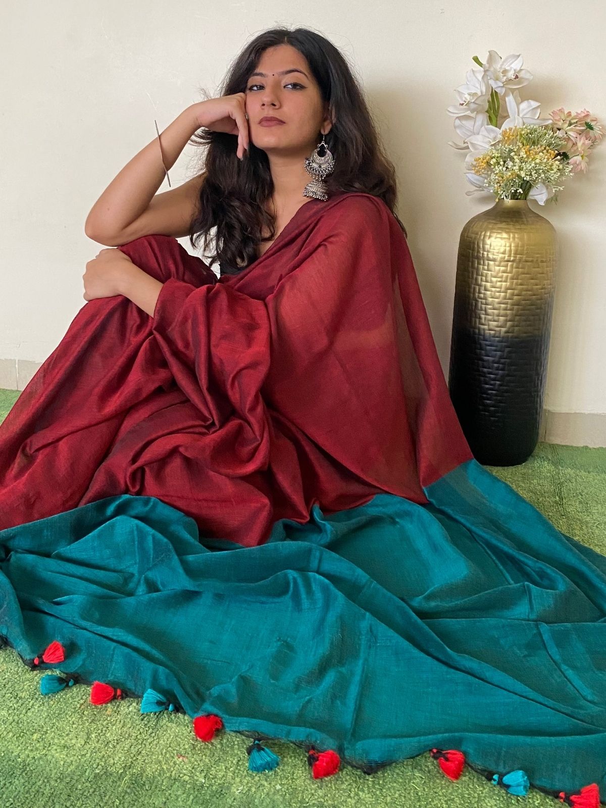 Royal Khadi Cotton Saree