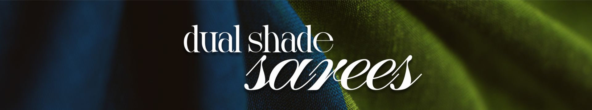 Dual Shade Sarees