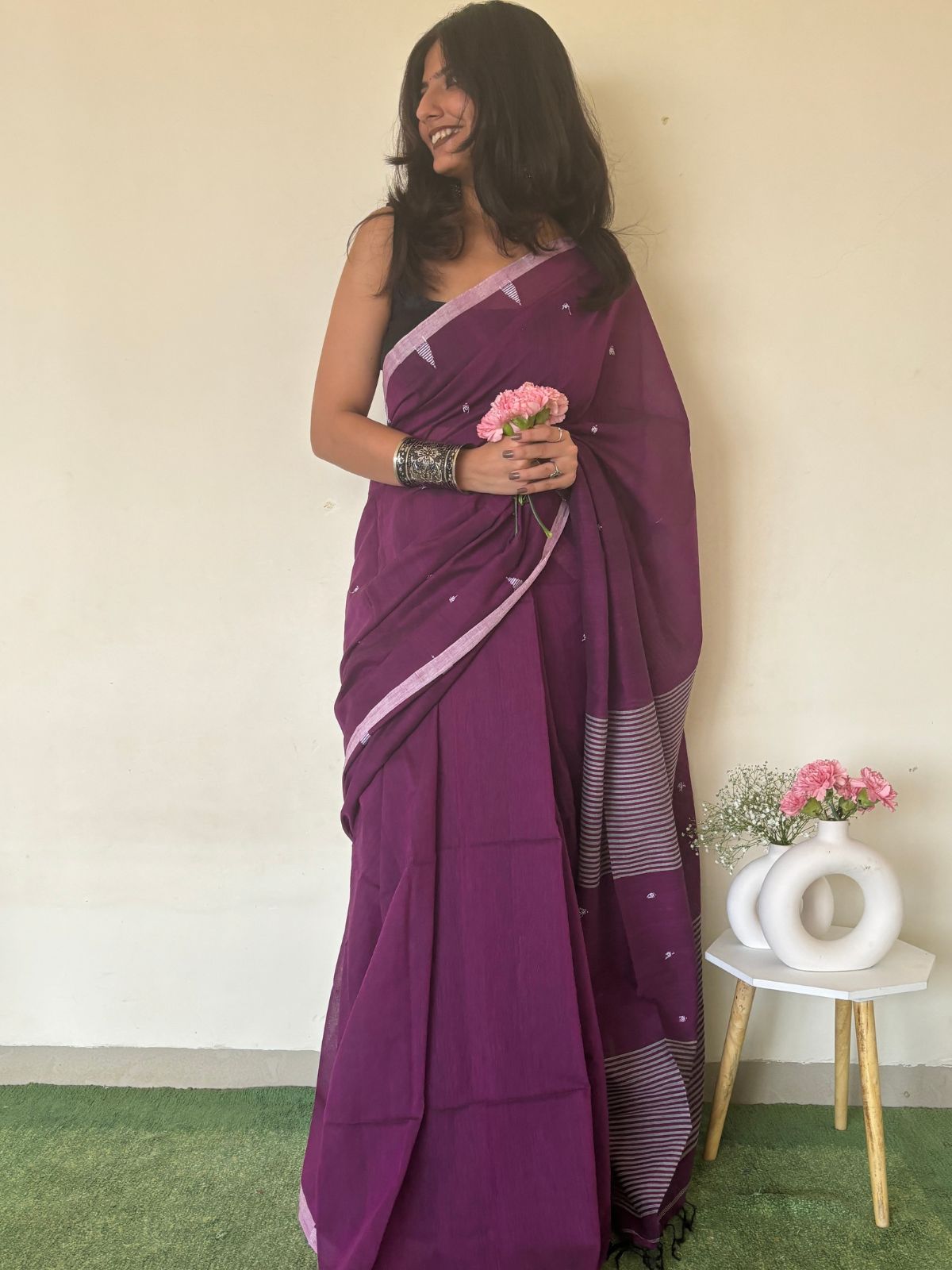 Gehraai Cotton Saree