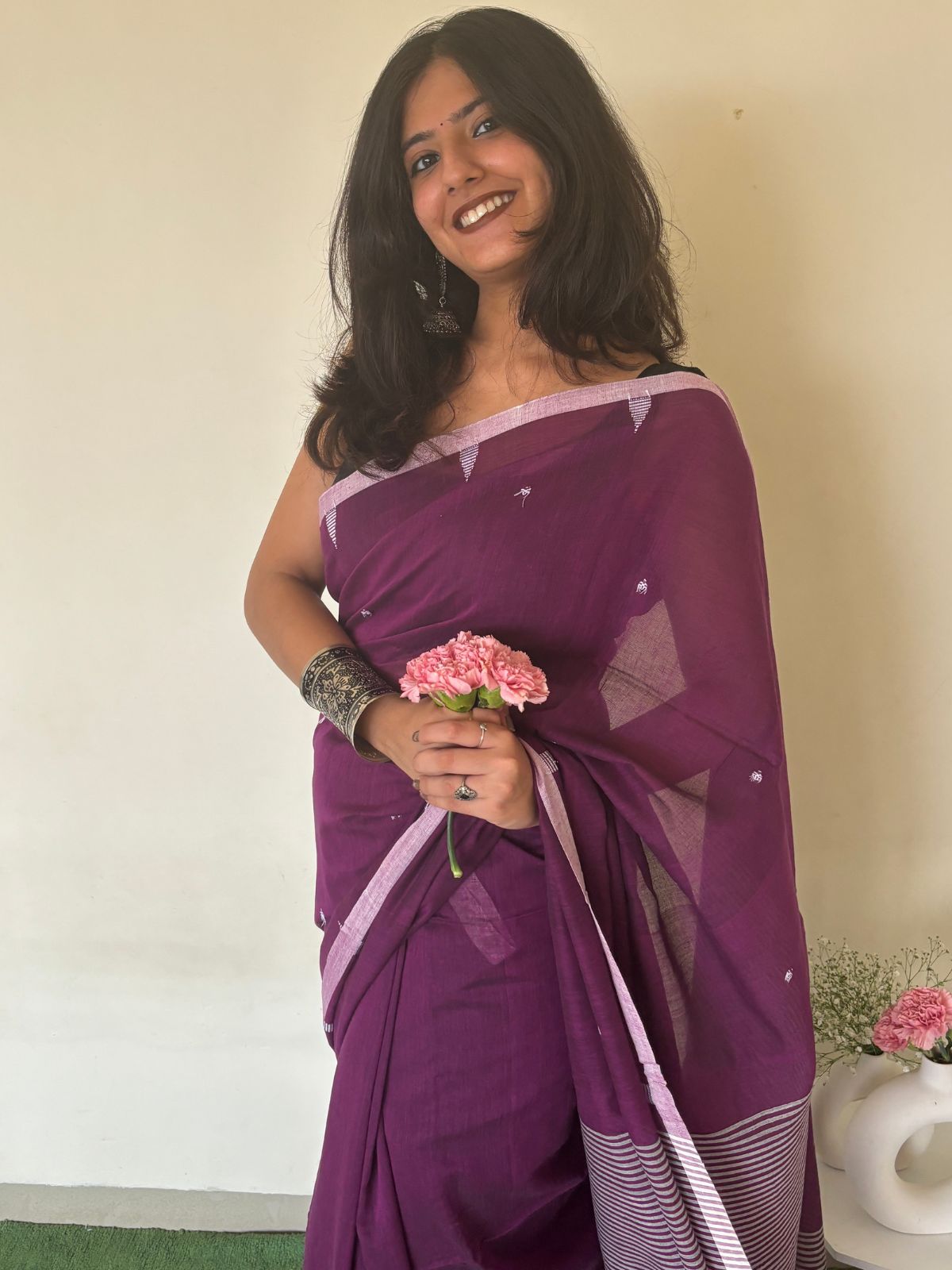 Gehraai Cotton Saree