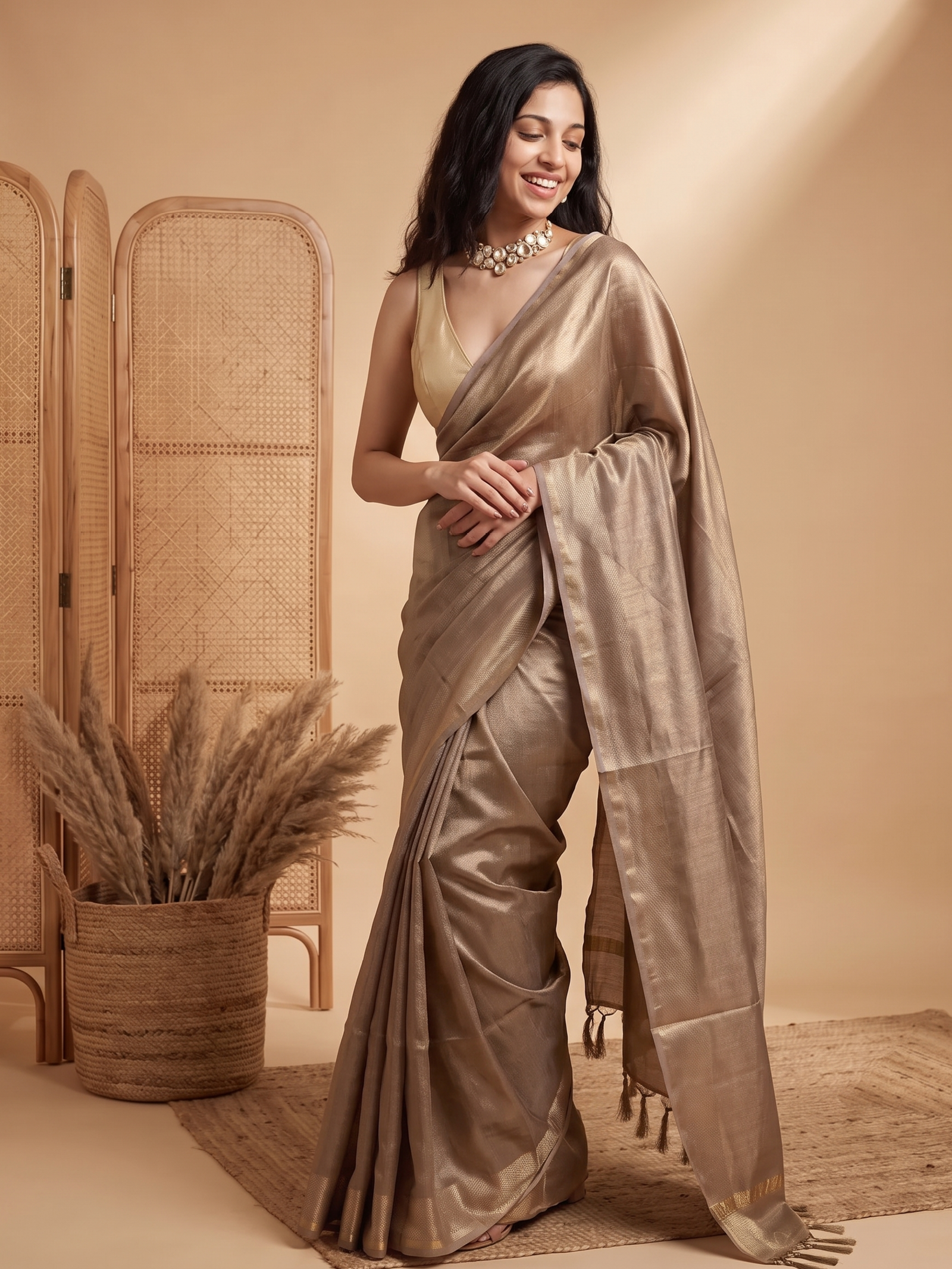 Nivara Jari Silk Saree