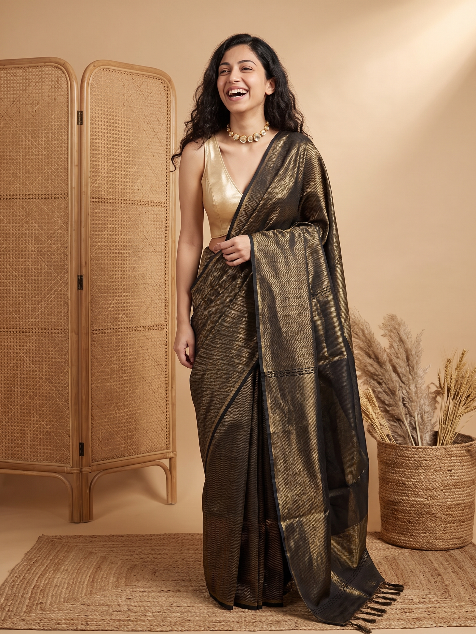 Maitreyi Jari Silk Saree