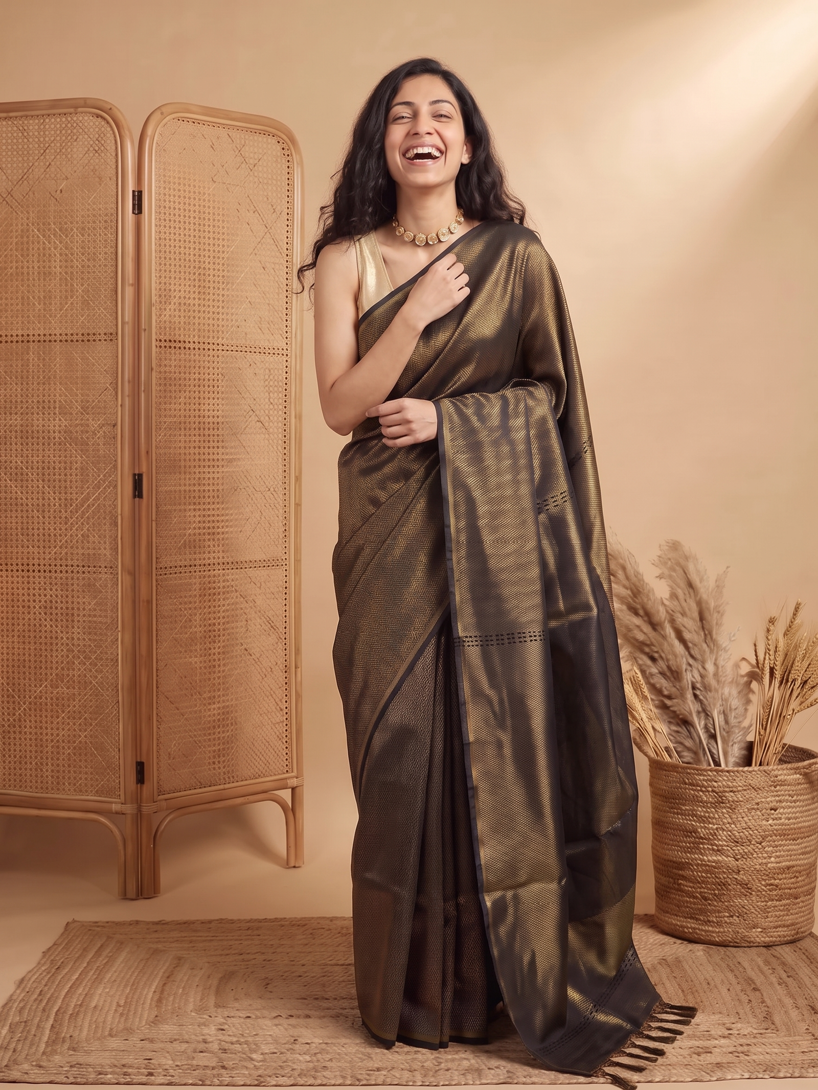 Maitreyi Jari Silk Saree