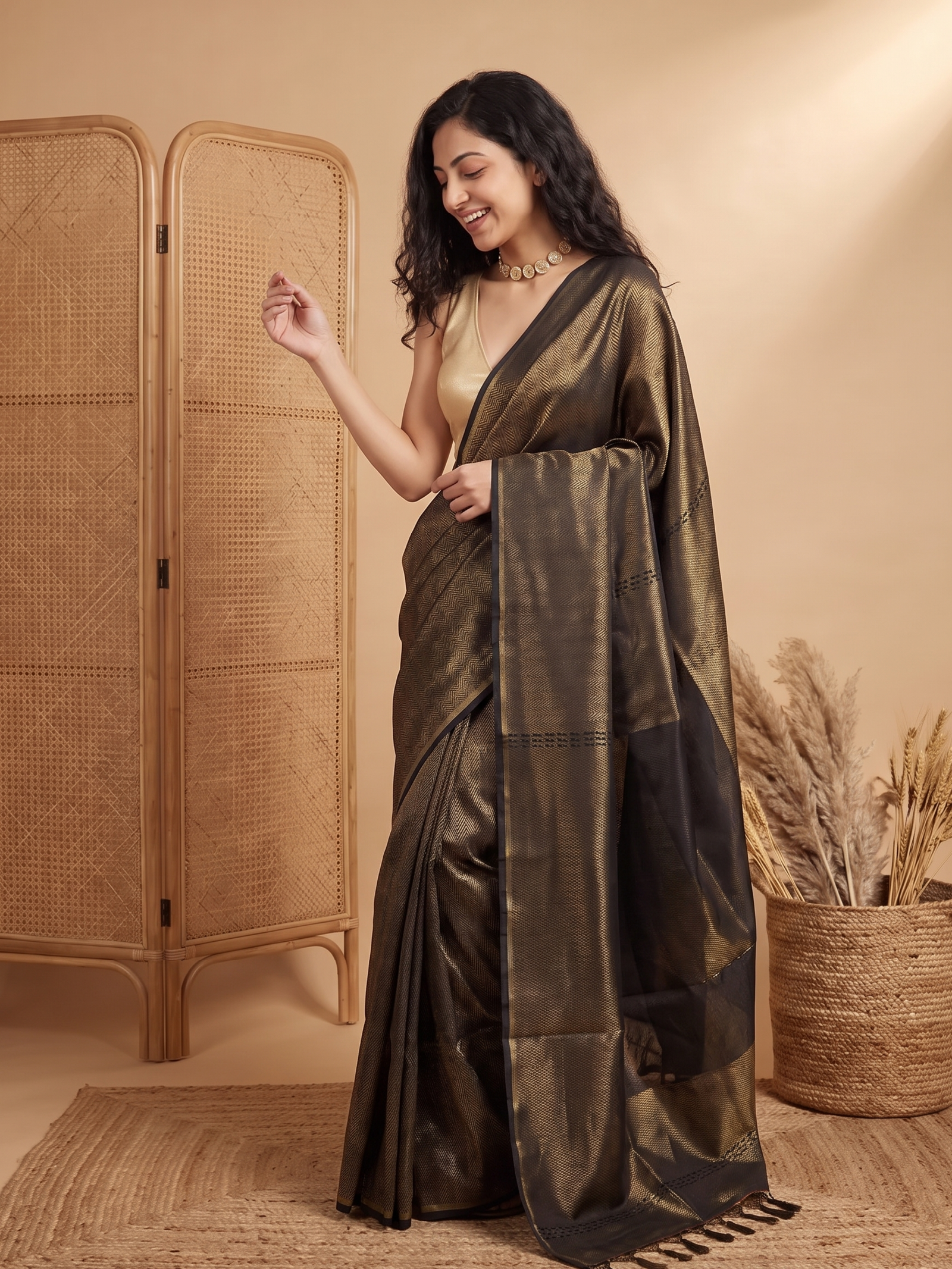 Maitreyi Jari Silk Saree