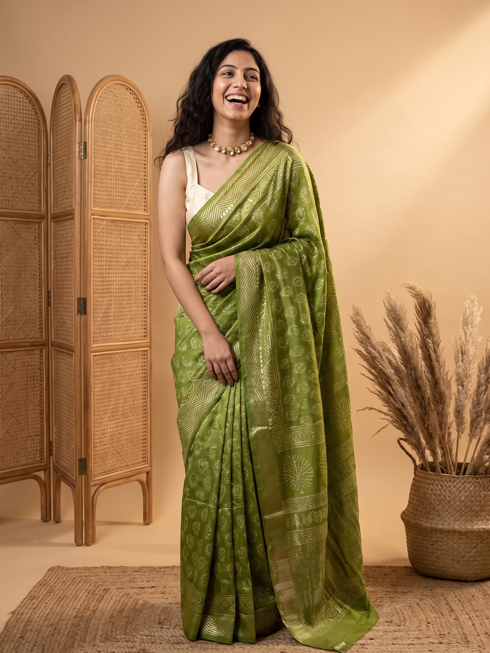 Maira Maheshwari Cotton Silk Saree