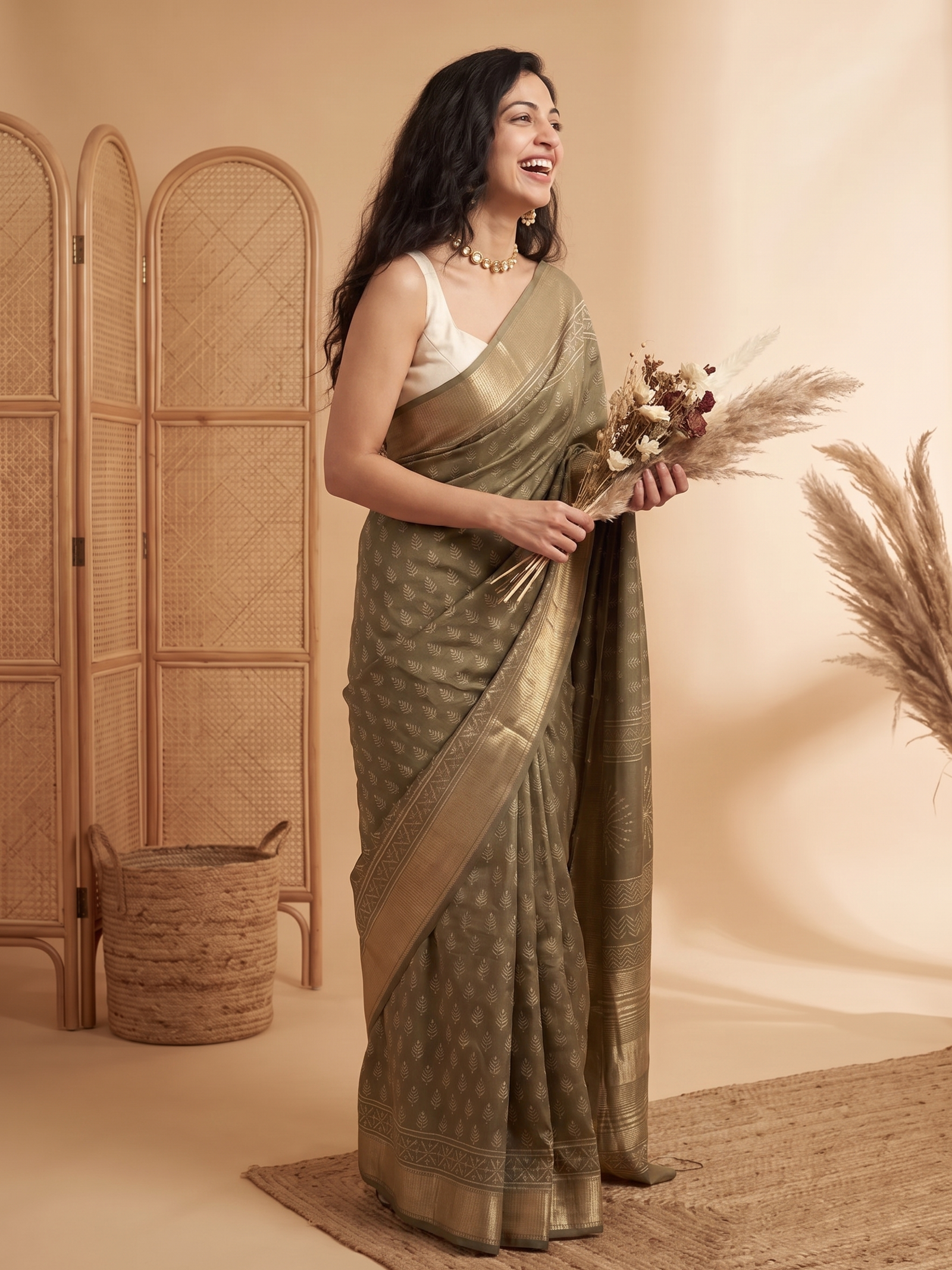 Damini Maheshwari Cotton Silk Saree