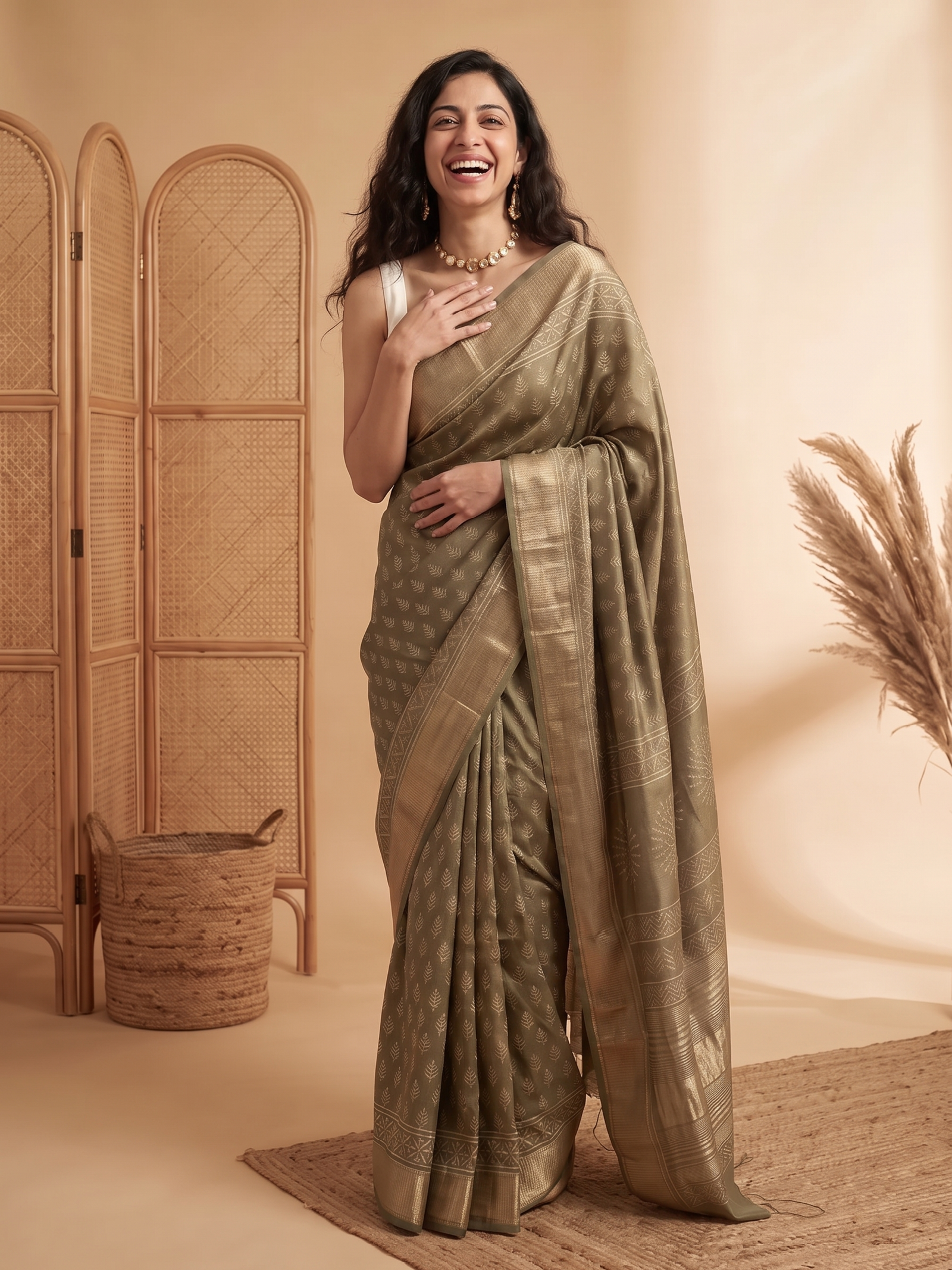 Damini Maheshwari Cotton Silk Saree