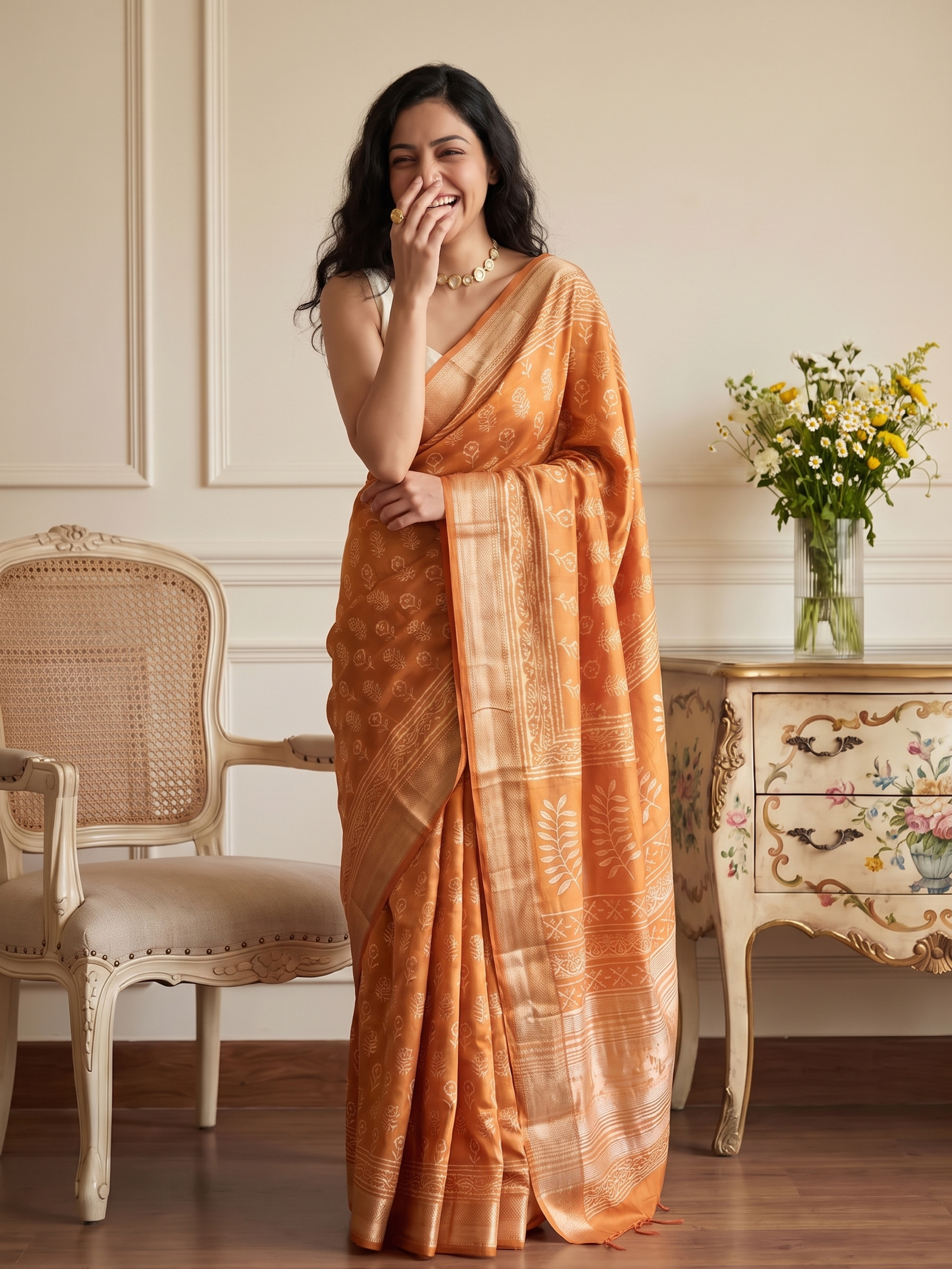 Charvi Maheswari Cotton Silk Saree