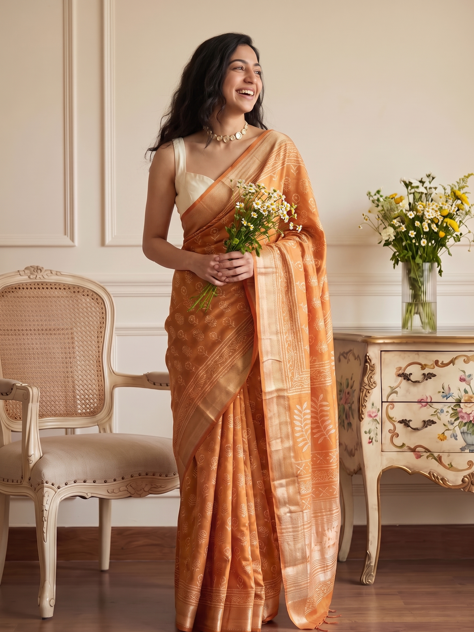 Charvi Maheswari Cotton Silk Saree