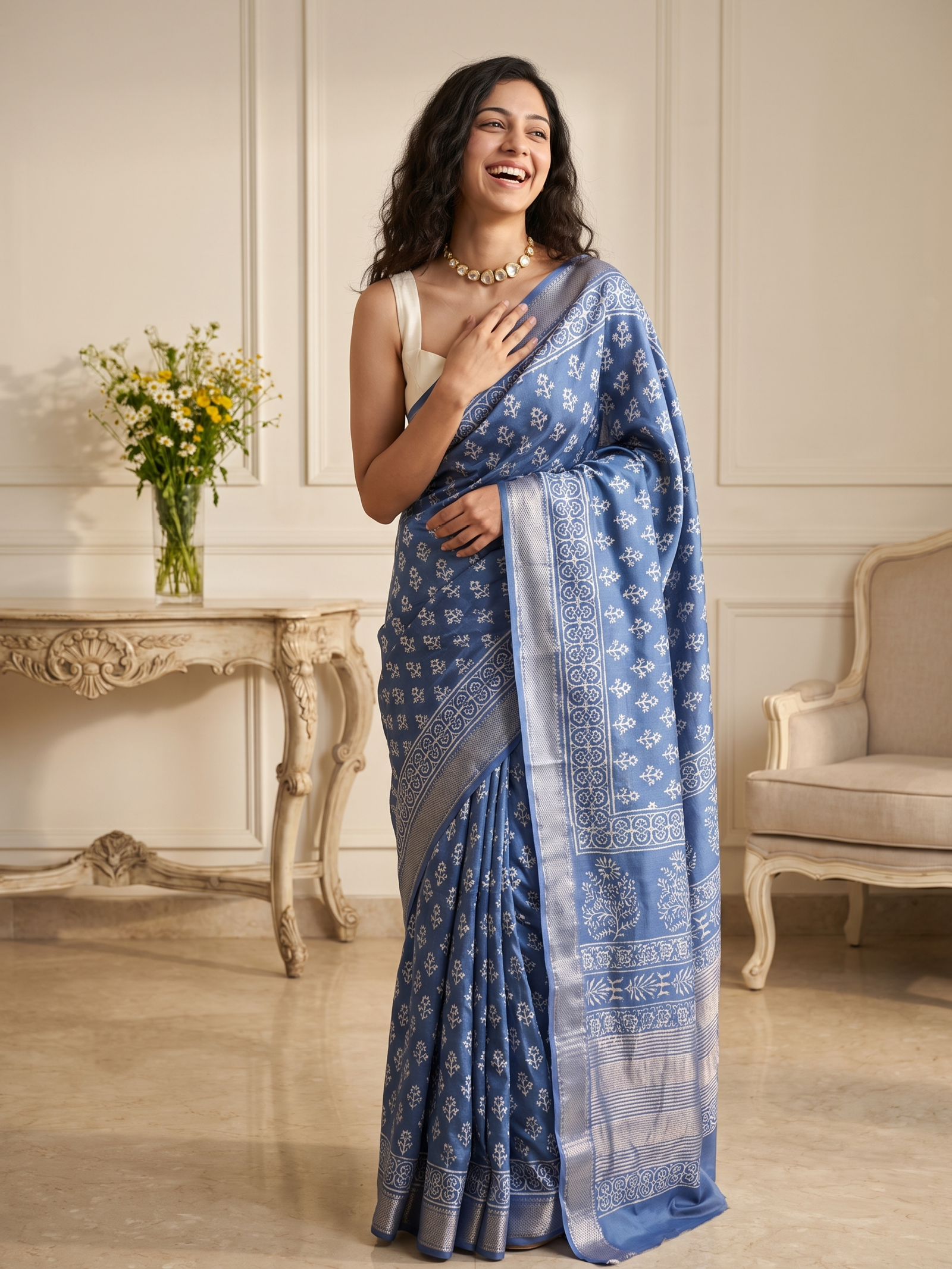Mridula Maheshwari Cotton Silk Saree