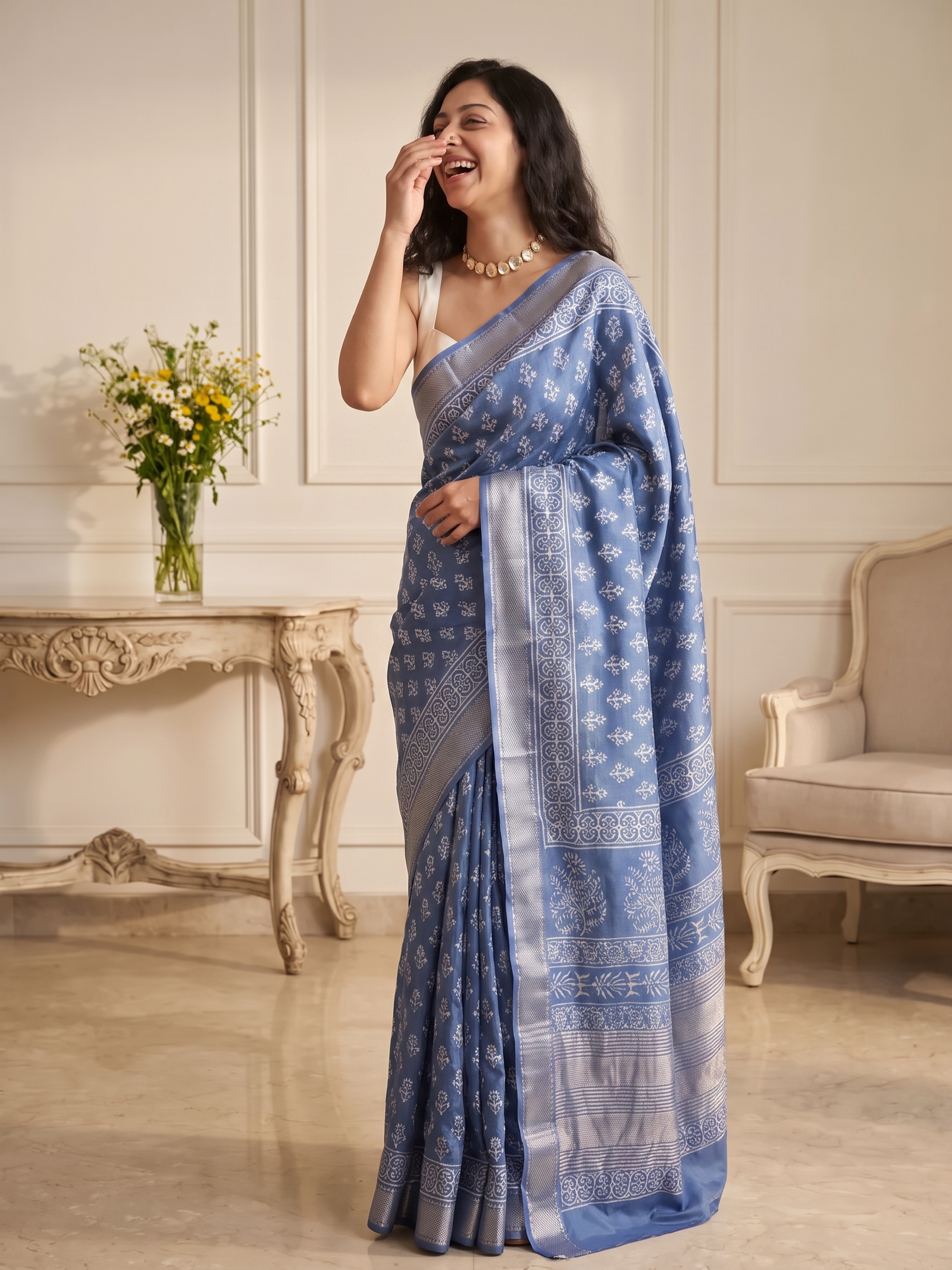 Mridula Maheshwari Cotton Silk Saree