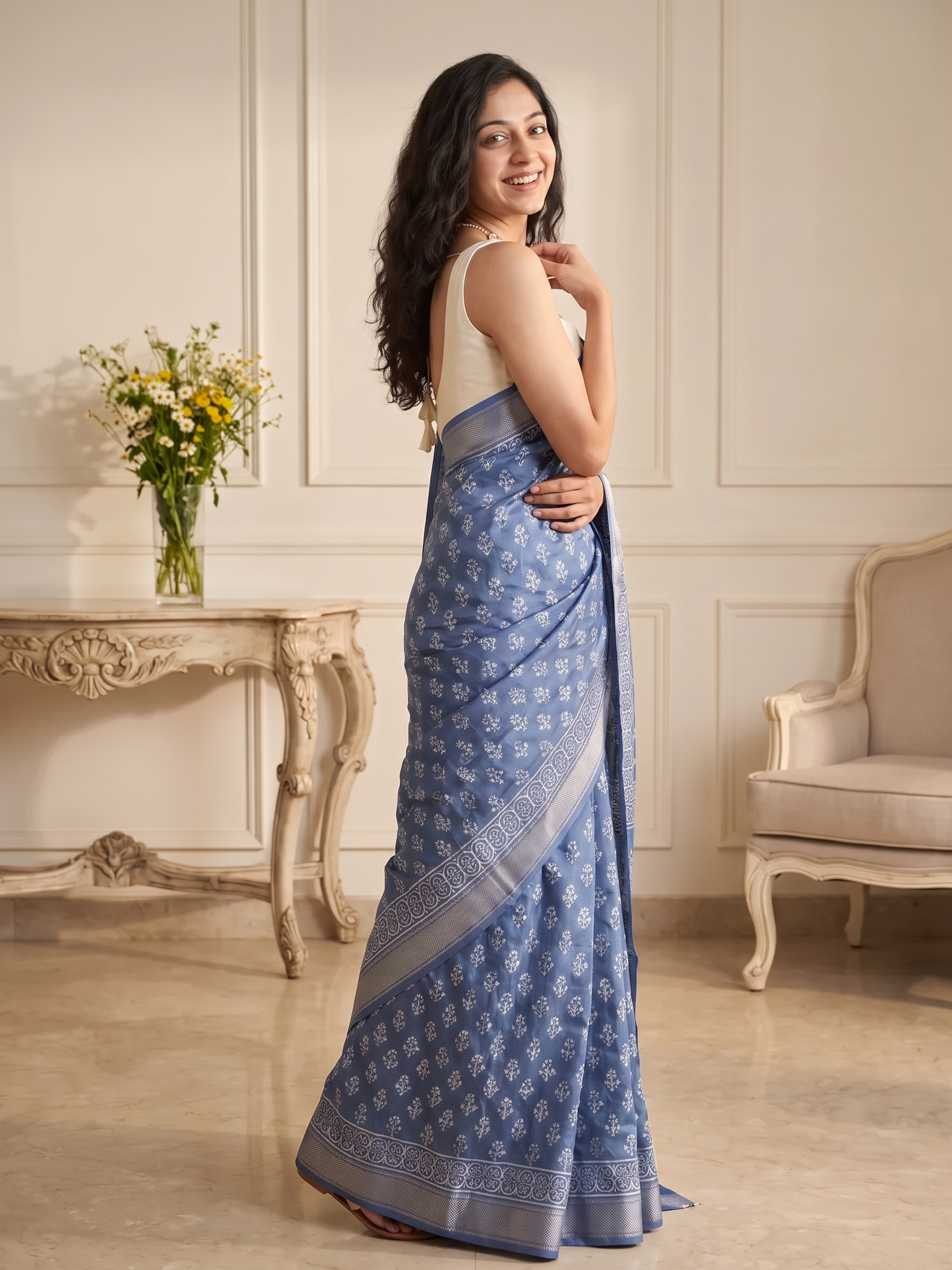 Mridula Maheshwari Cotton Silk Saree