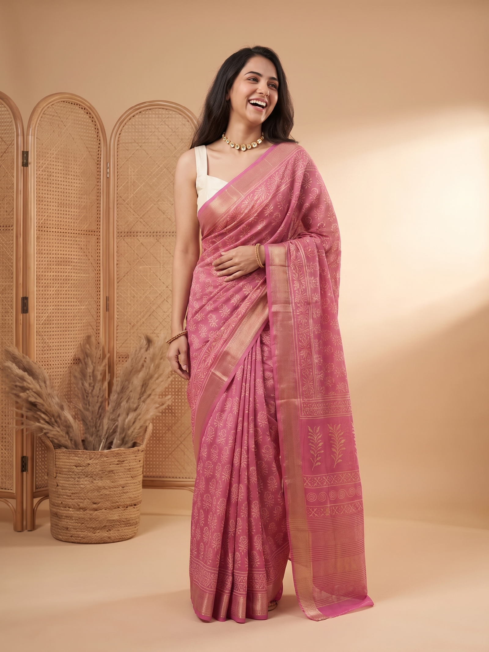 Manasvi Maheshwari Cotton Silk Saree
