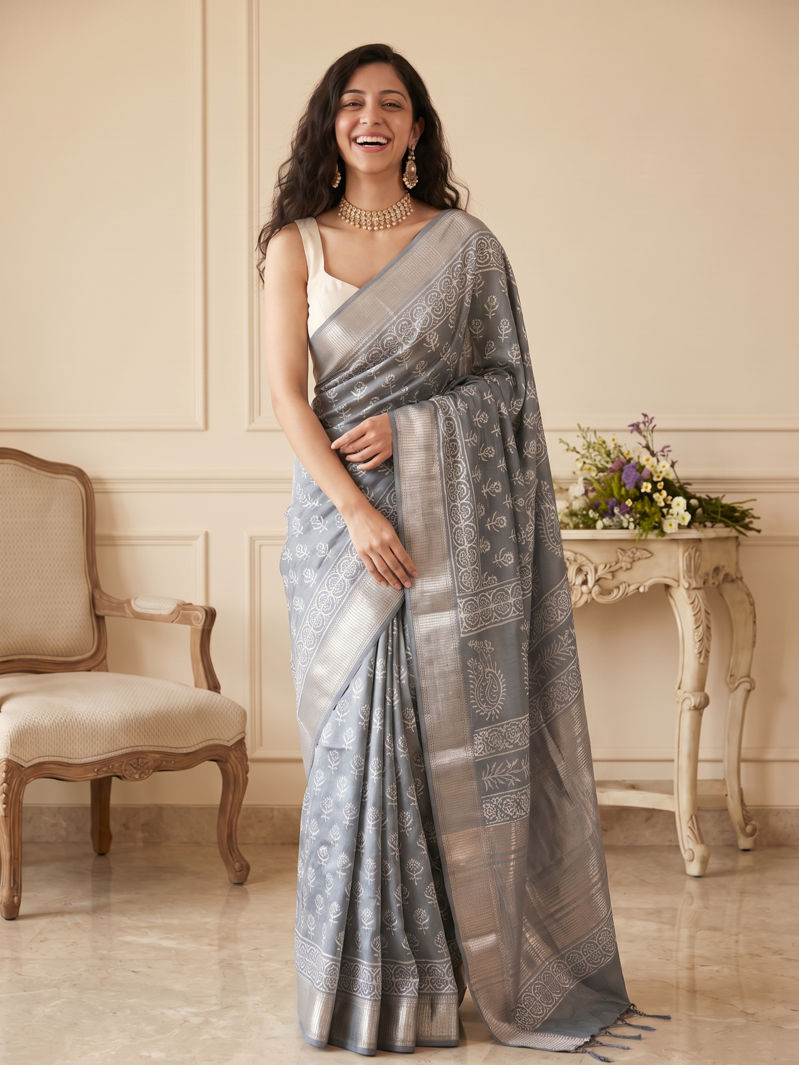 Megha Maheshwari Cotton Silk Saree