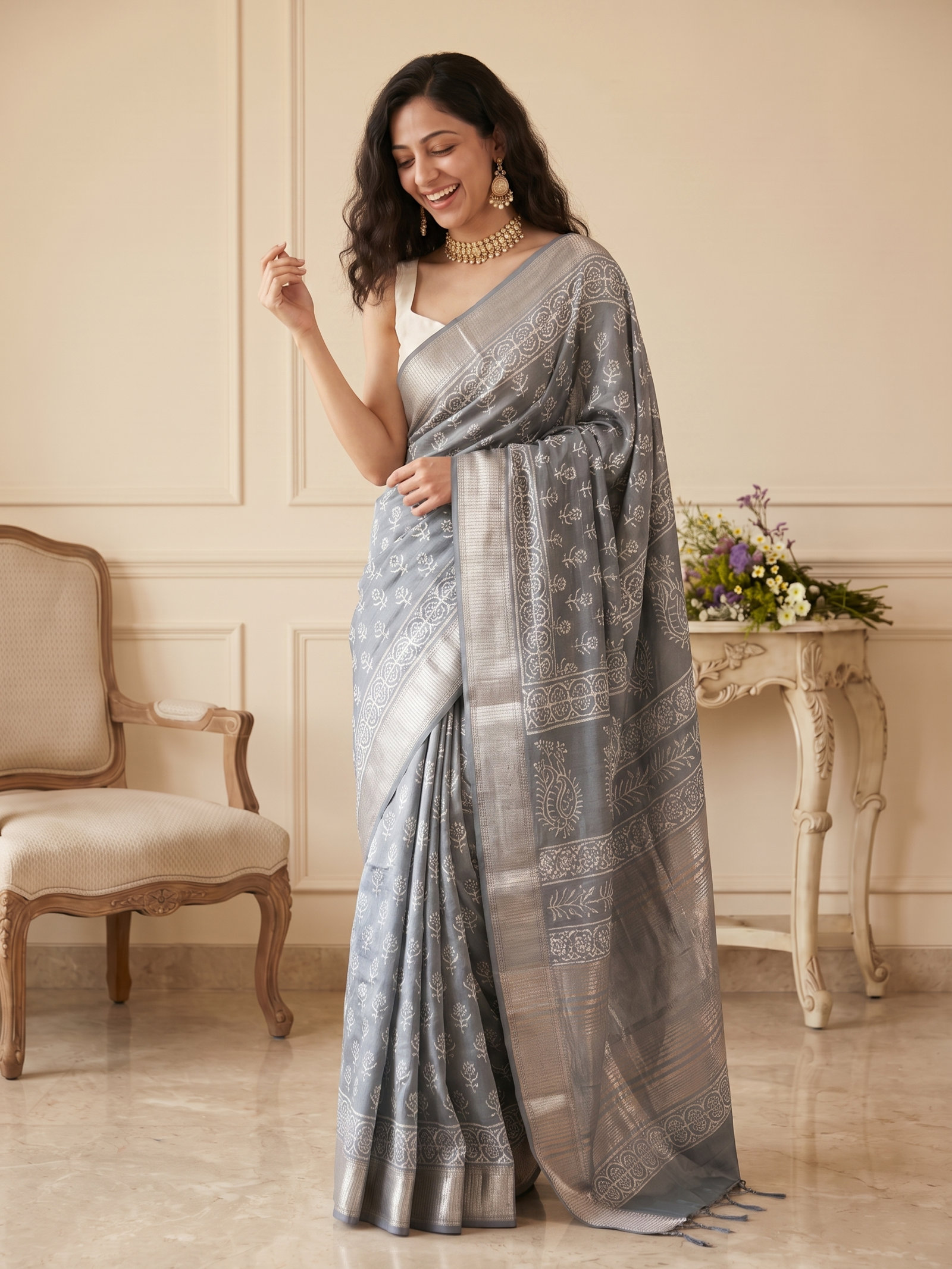 Megha Maheshwari Cotton Silk Saree