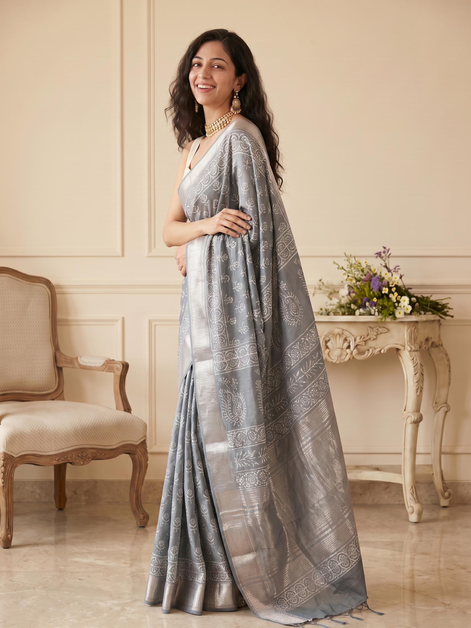 Megha Maheshwari Cotton Silk Saree