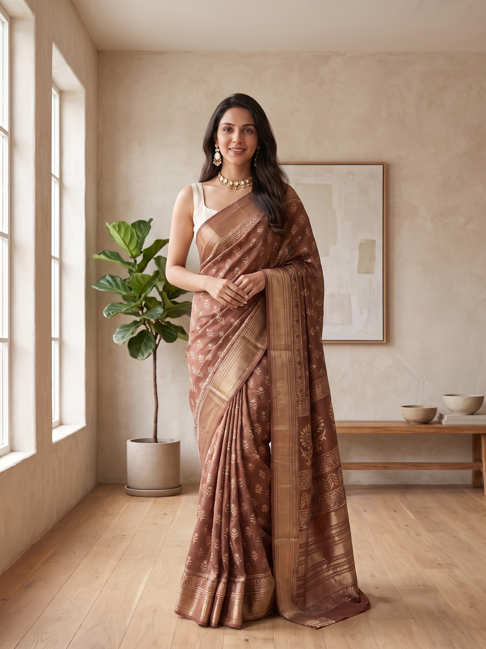 Kashish Maheshwari Cotton Silk Saree
