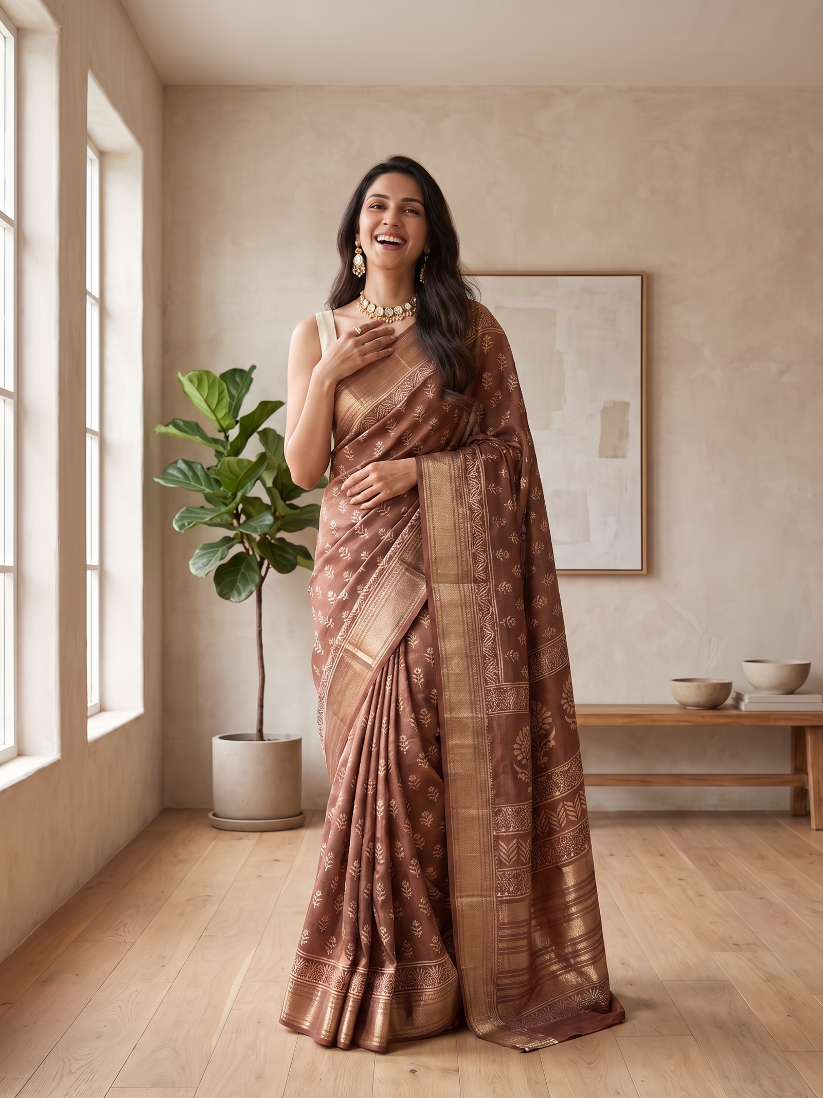 Kashish Maheshwari Cotton Silk Saree