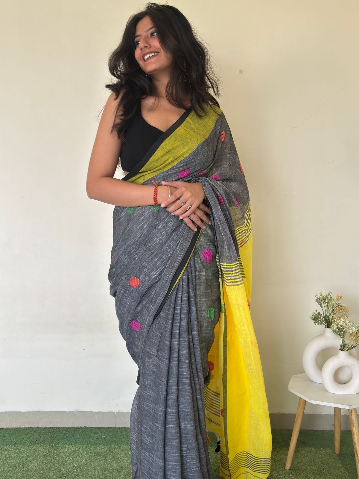 Noorika Linen Saree