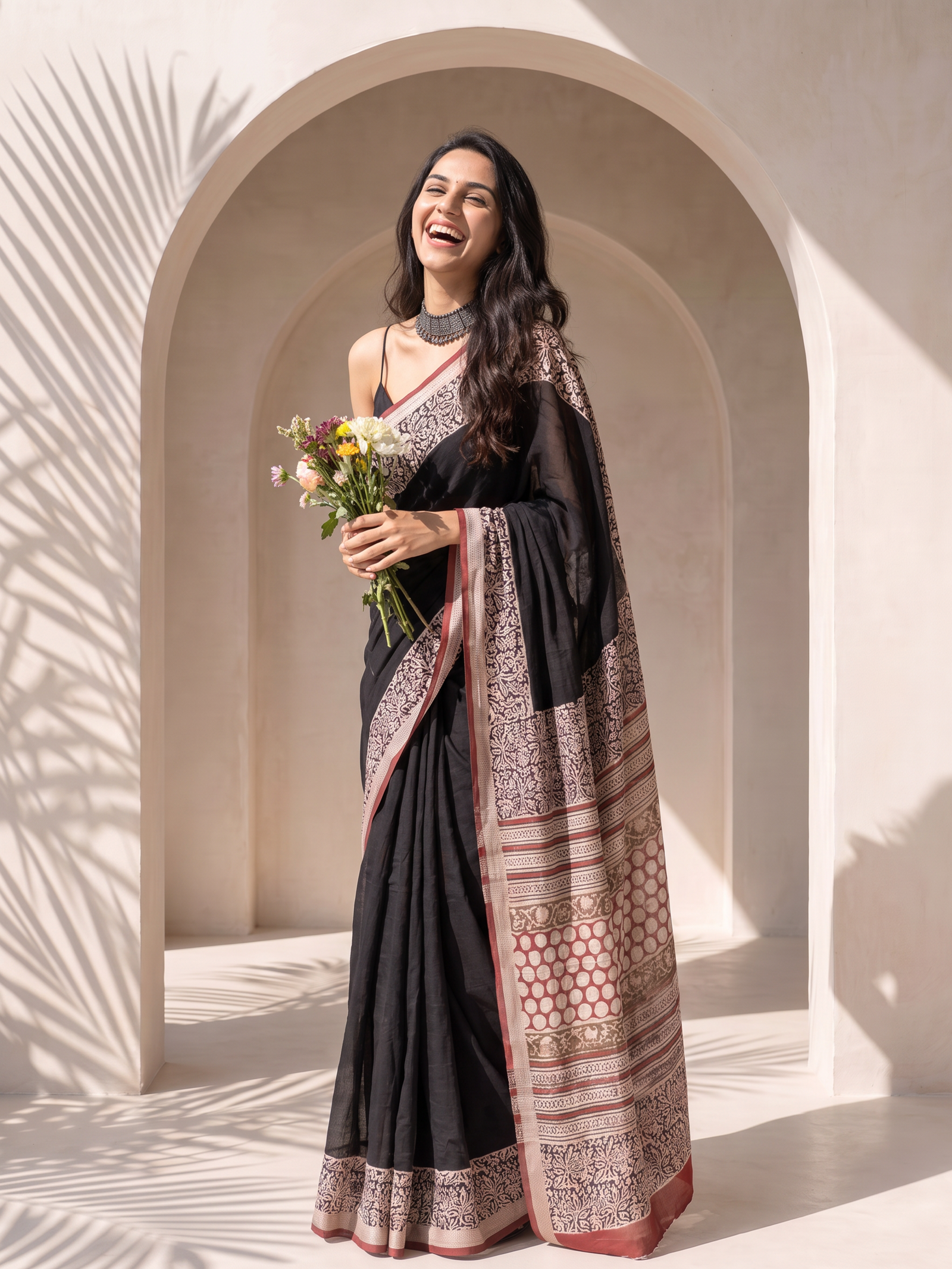 Kajal Maheshwari Cotton Silk Saree