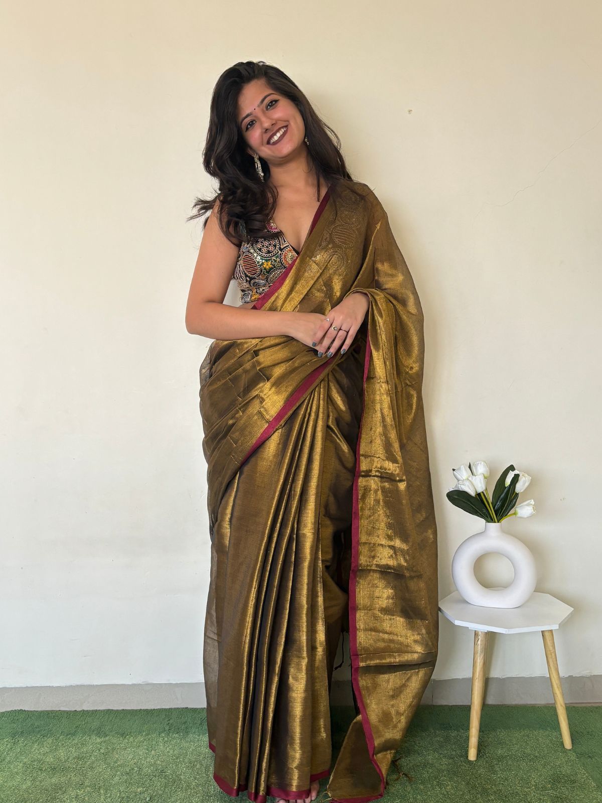 Ready to Wear Sarees/ Prestitched Pleated Sarees Online at Joshindia