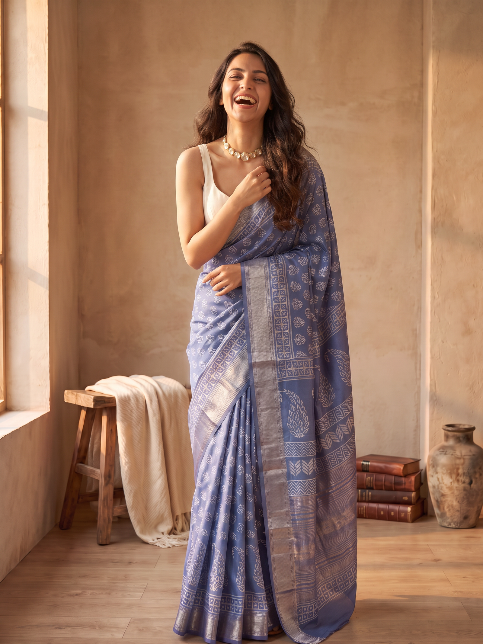 Aarohi Maheshwari Cotton Silk Saree