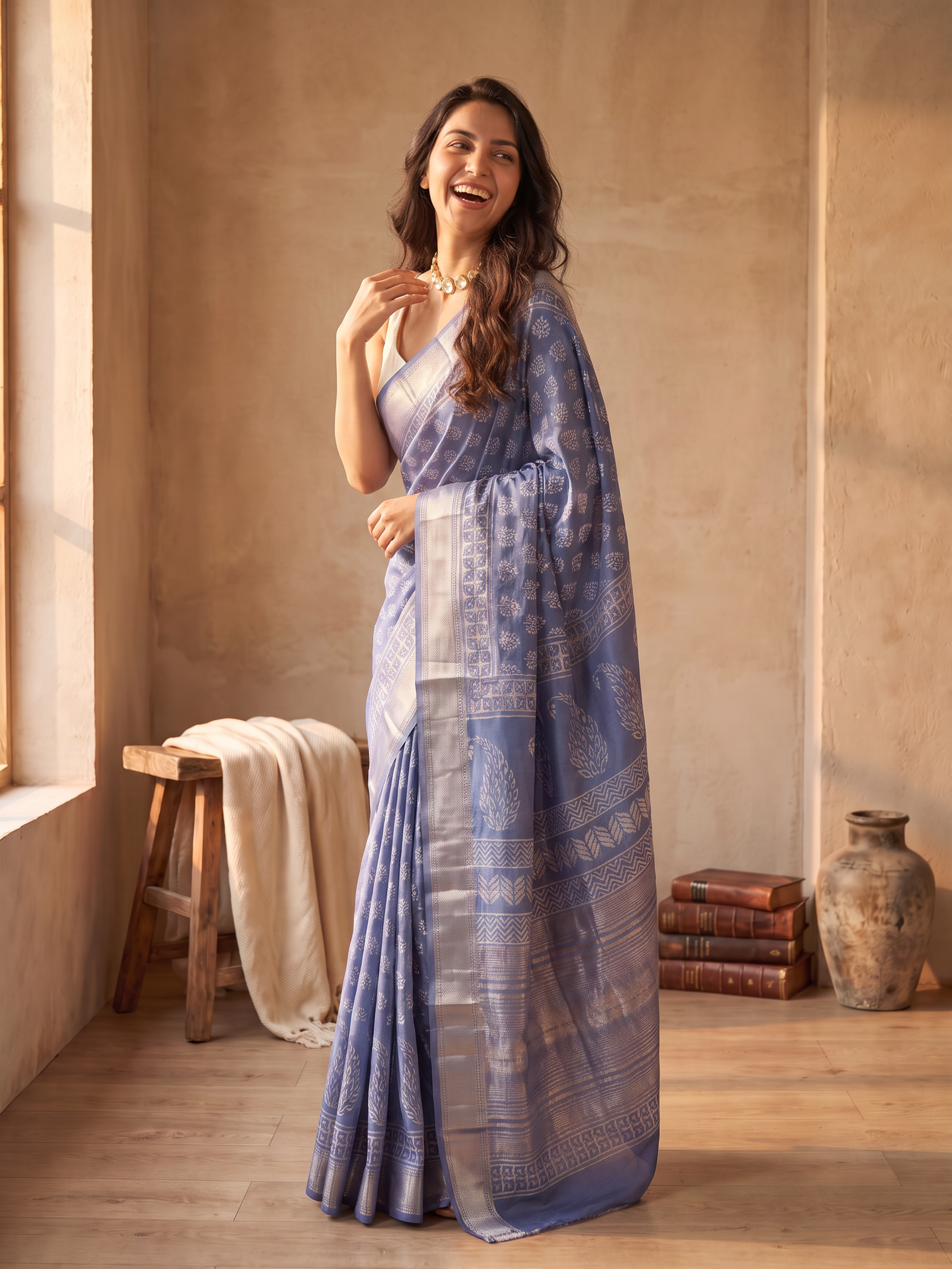 Aarohi Maheshwari Cotton Silk Saree
