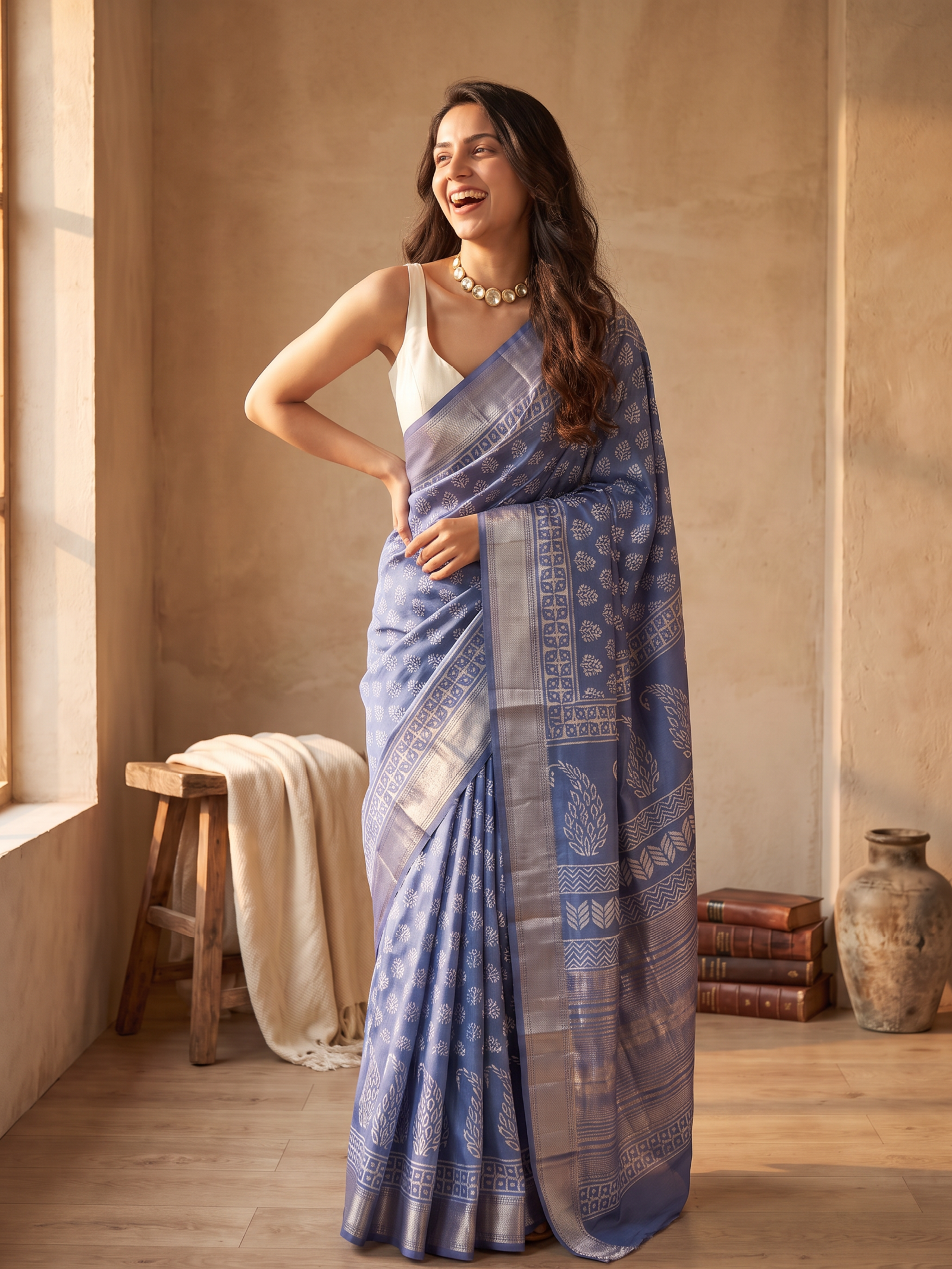 Aarohi Maheshwari Cotton Silk Saree