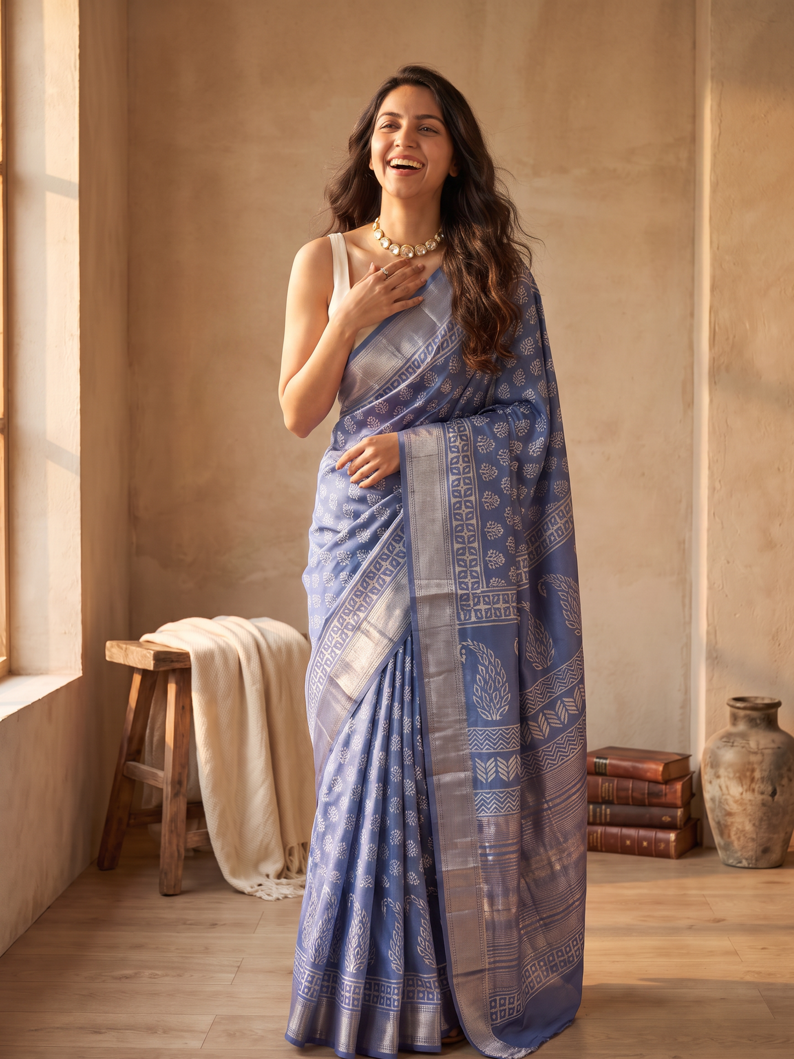 Aarohi Maheshwari Cotton Silk Saree