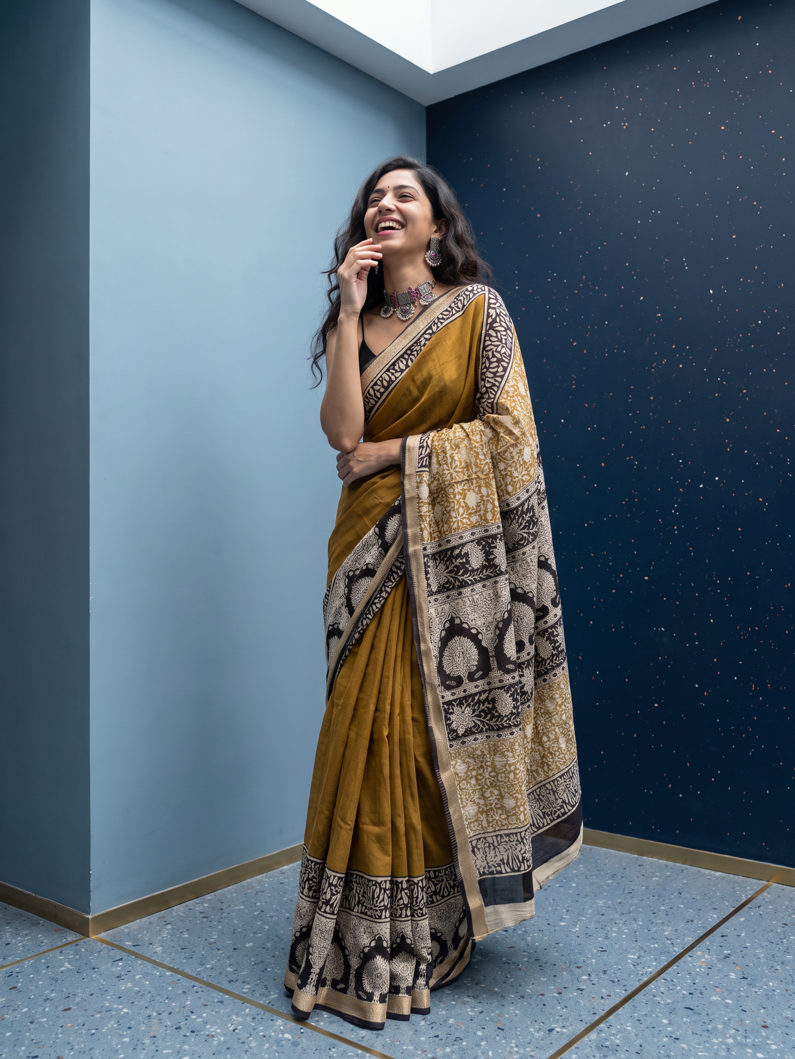 Kesar Maheshwari Cotton Silk Sarees