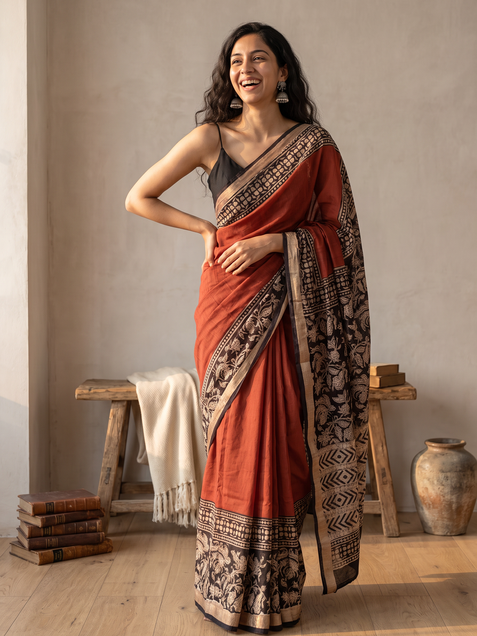 Radhika Maheshwari Cotton Silk Saree