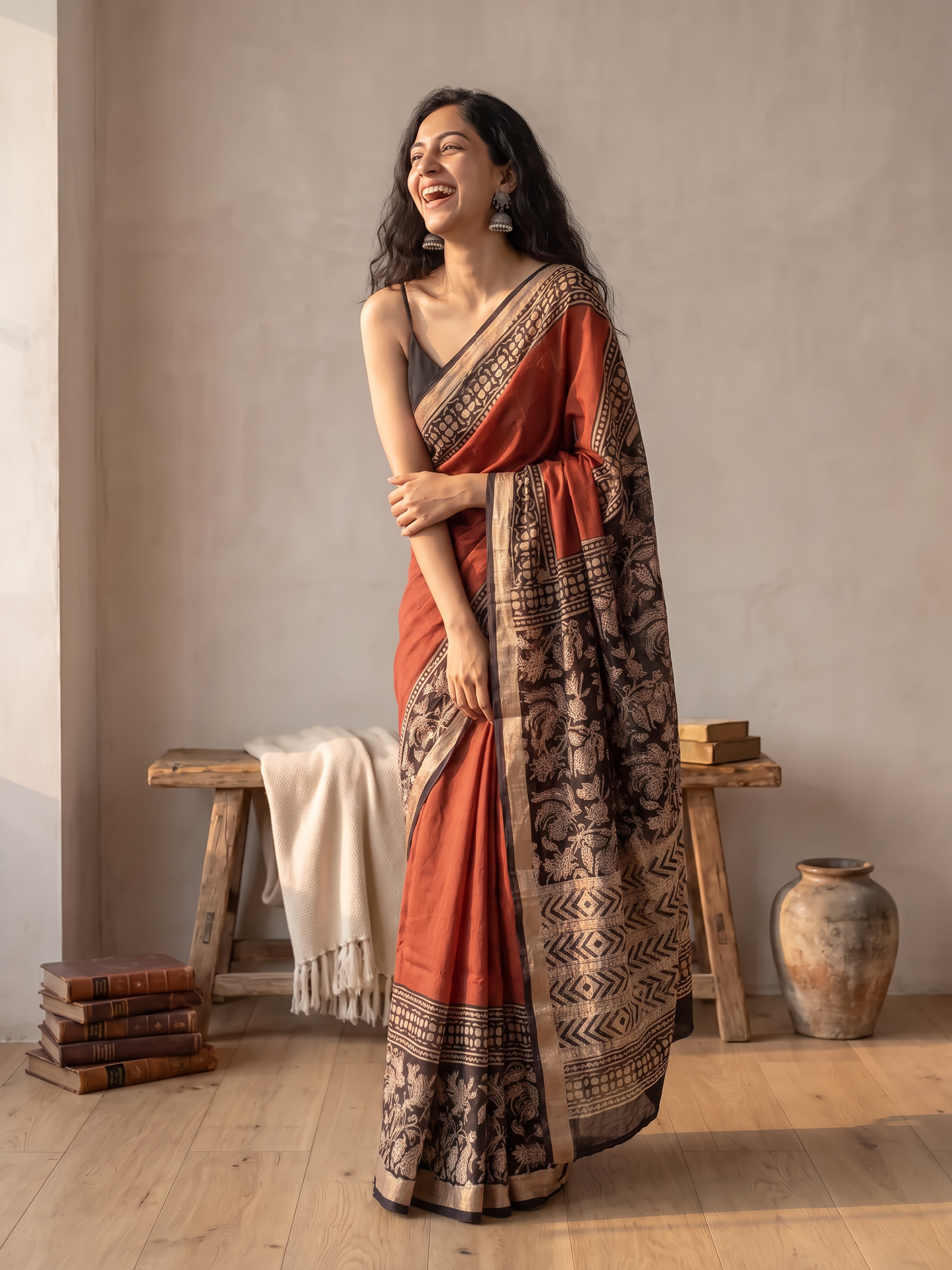 Radhika Maheshwari Cotton Silk Saree