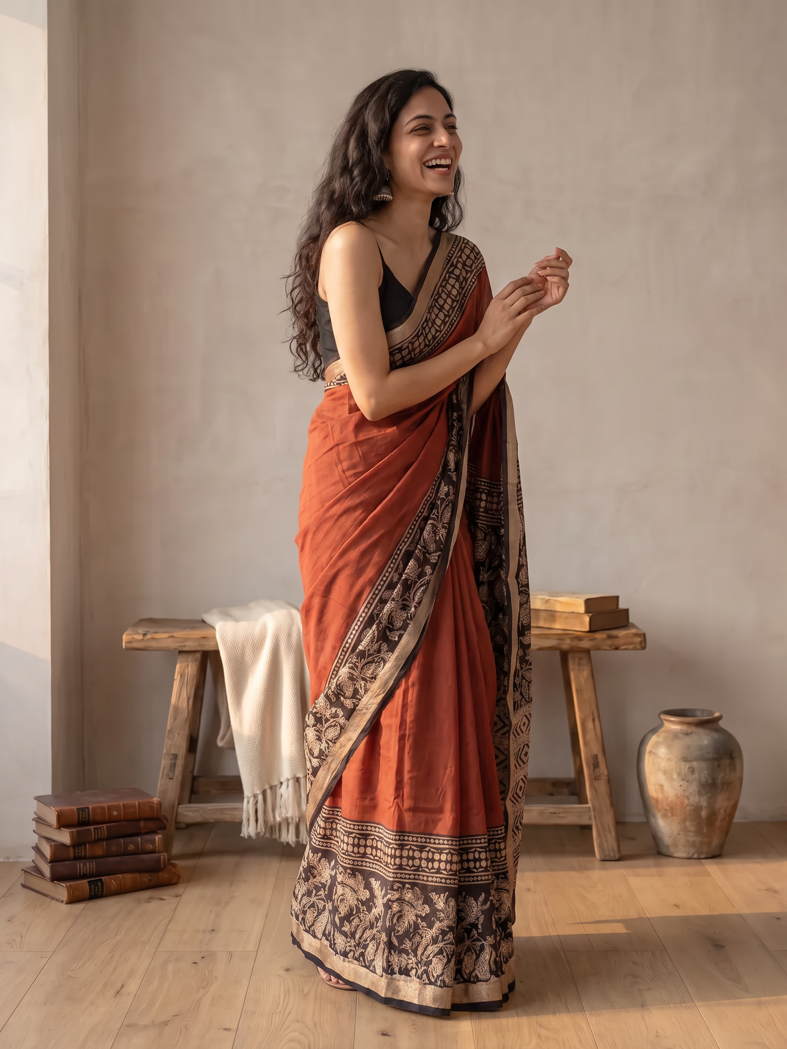 Radhika Maheshwari Cotton Silk Saree