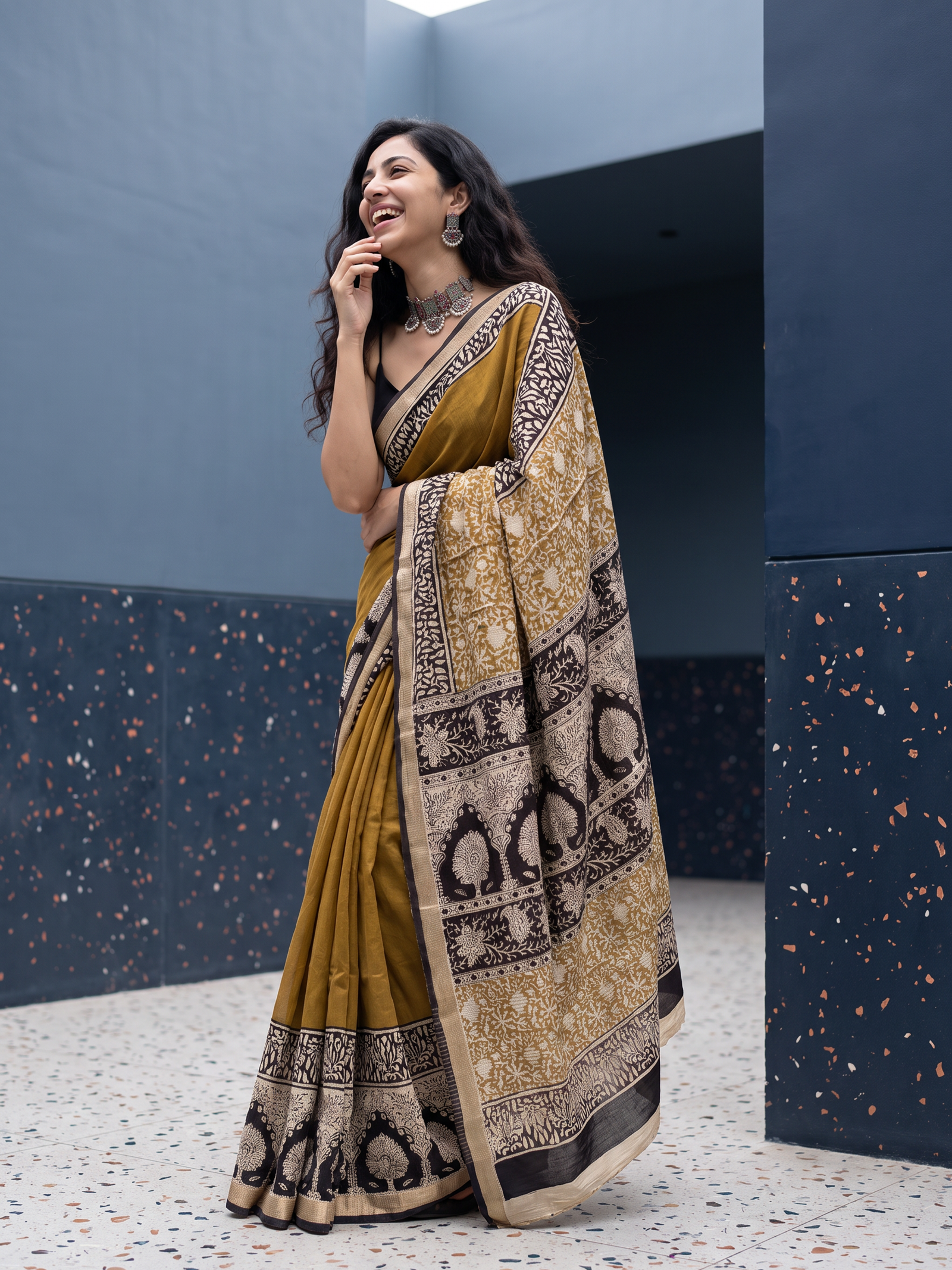 Kesar Maheshwari Cotton Silk Sarees